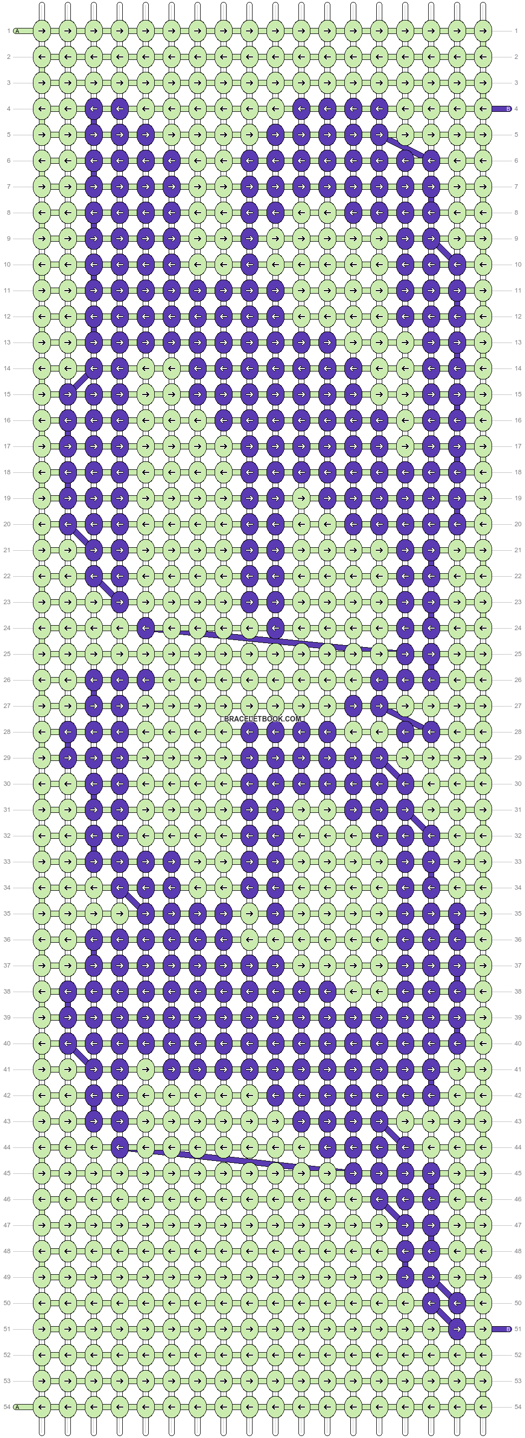 Alpha pattern #200051 pattern