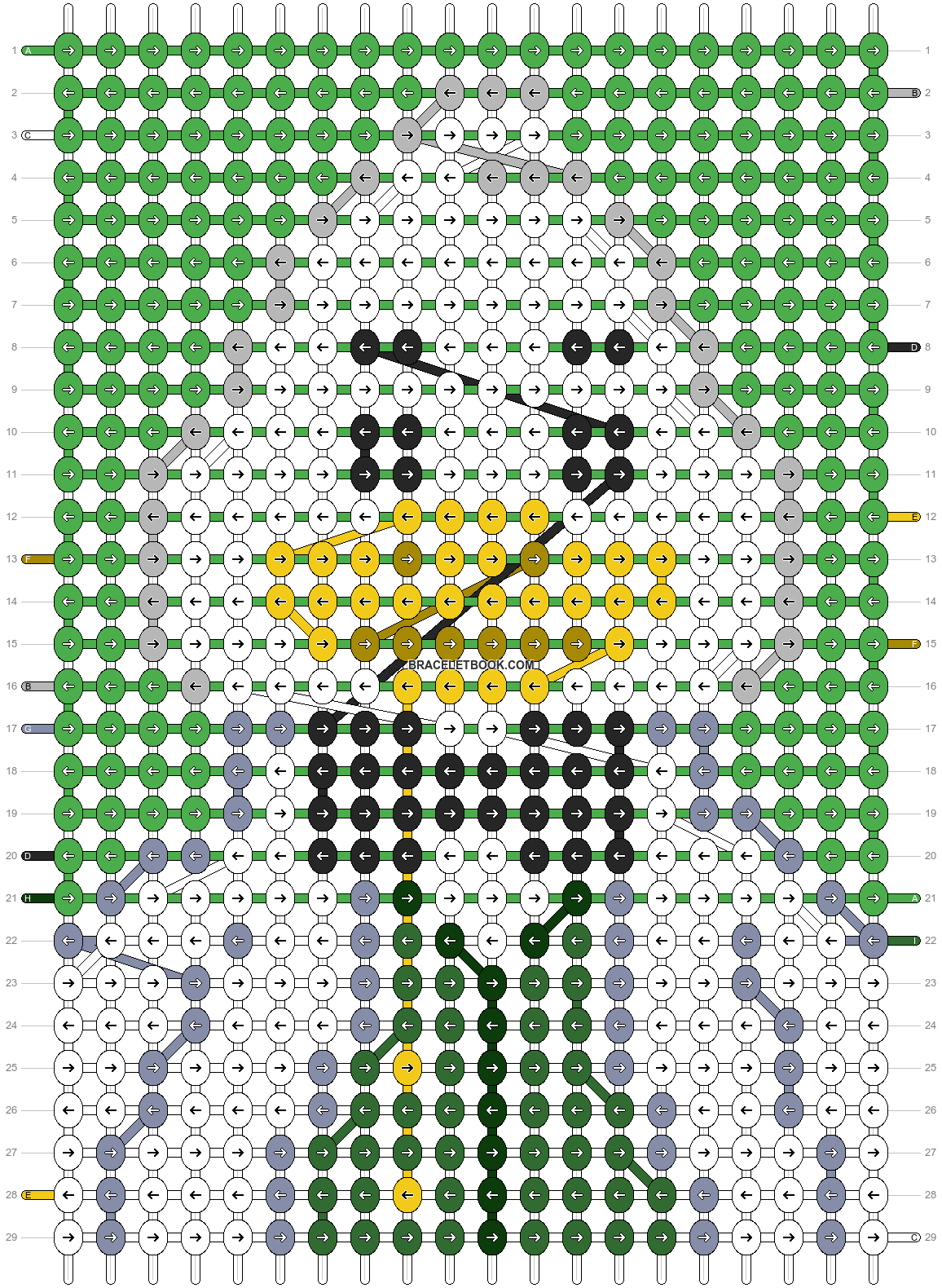 Alpha pattern #200052 pattern