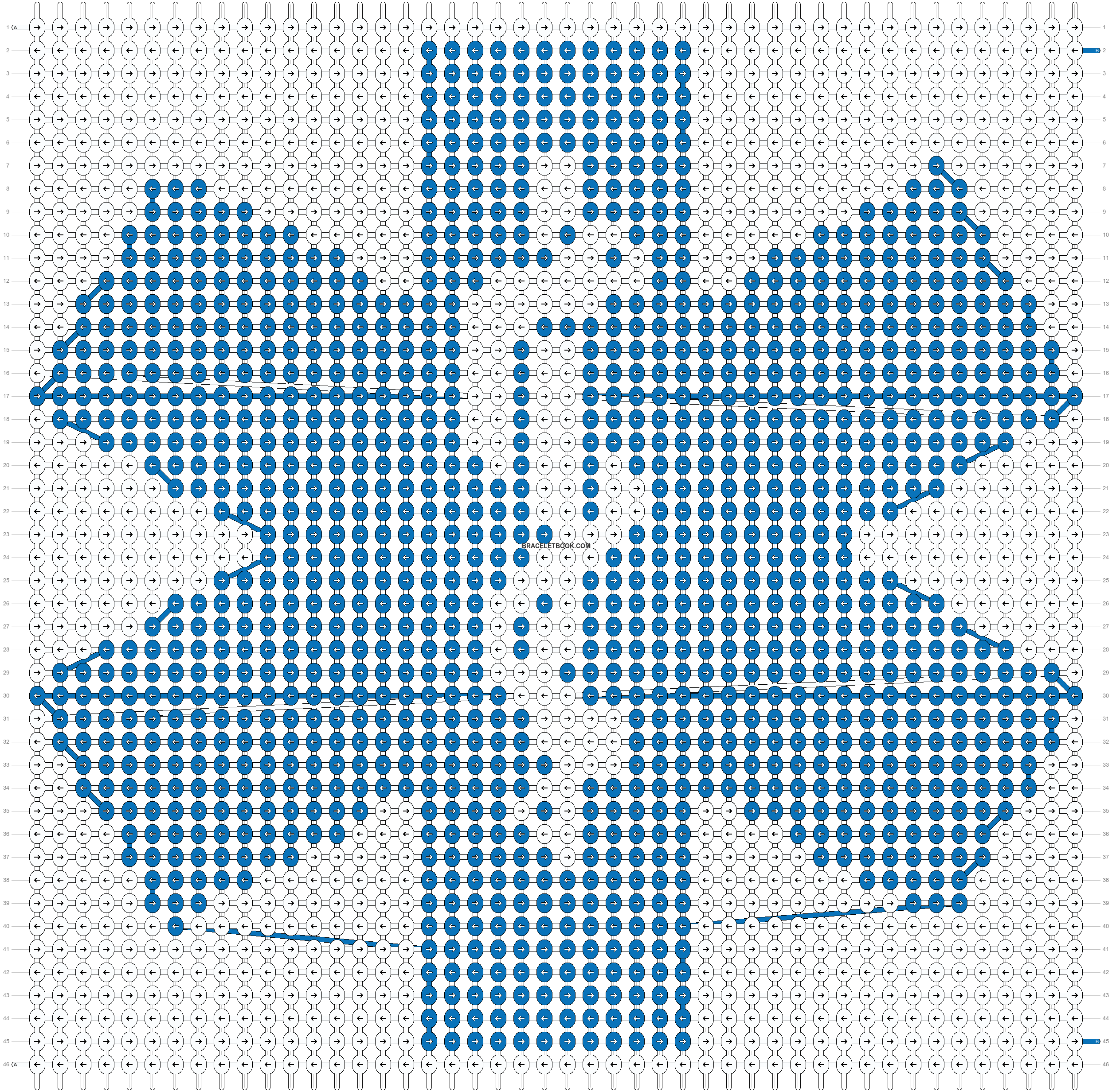 Alpha pattern #200057 pattern