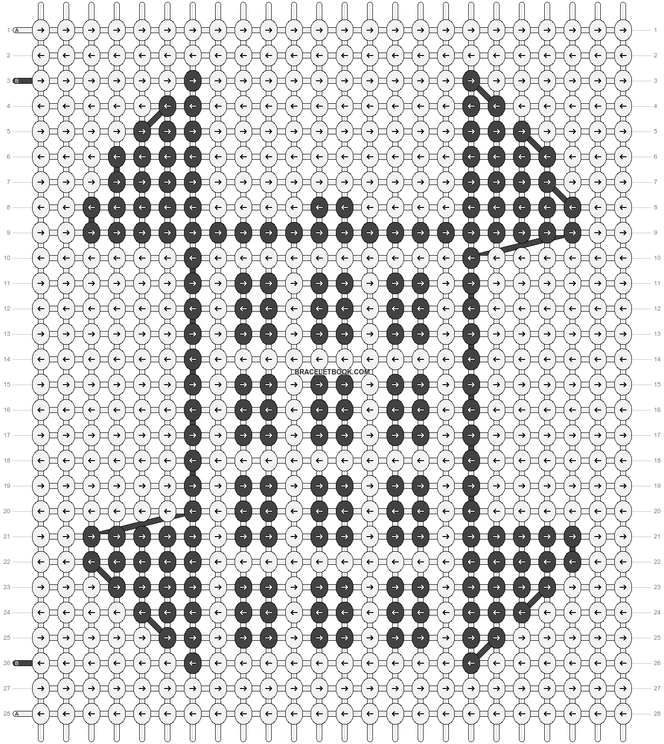 Alpha pattern #200061 pattern