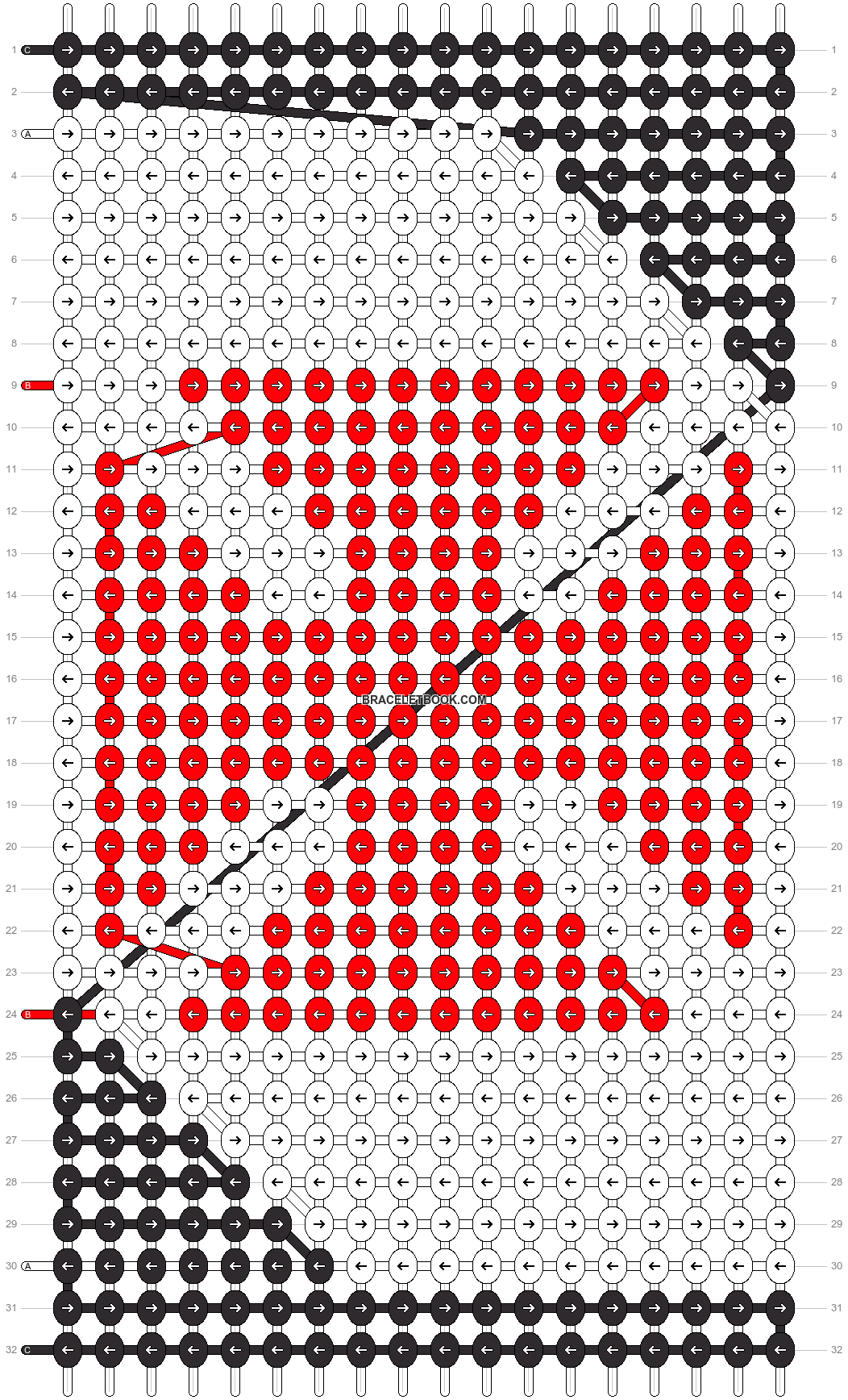 Alpha pattern #200064 pattern