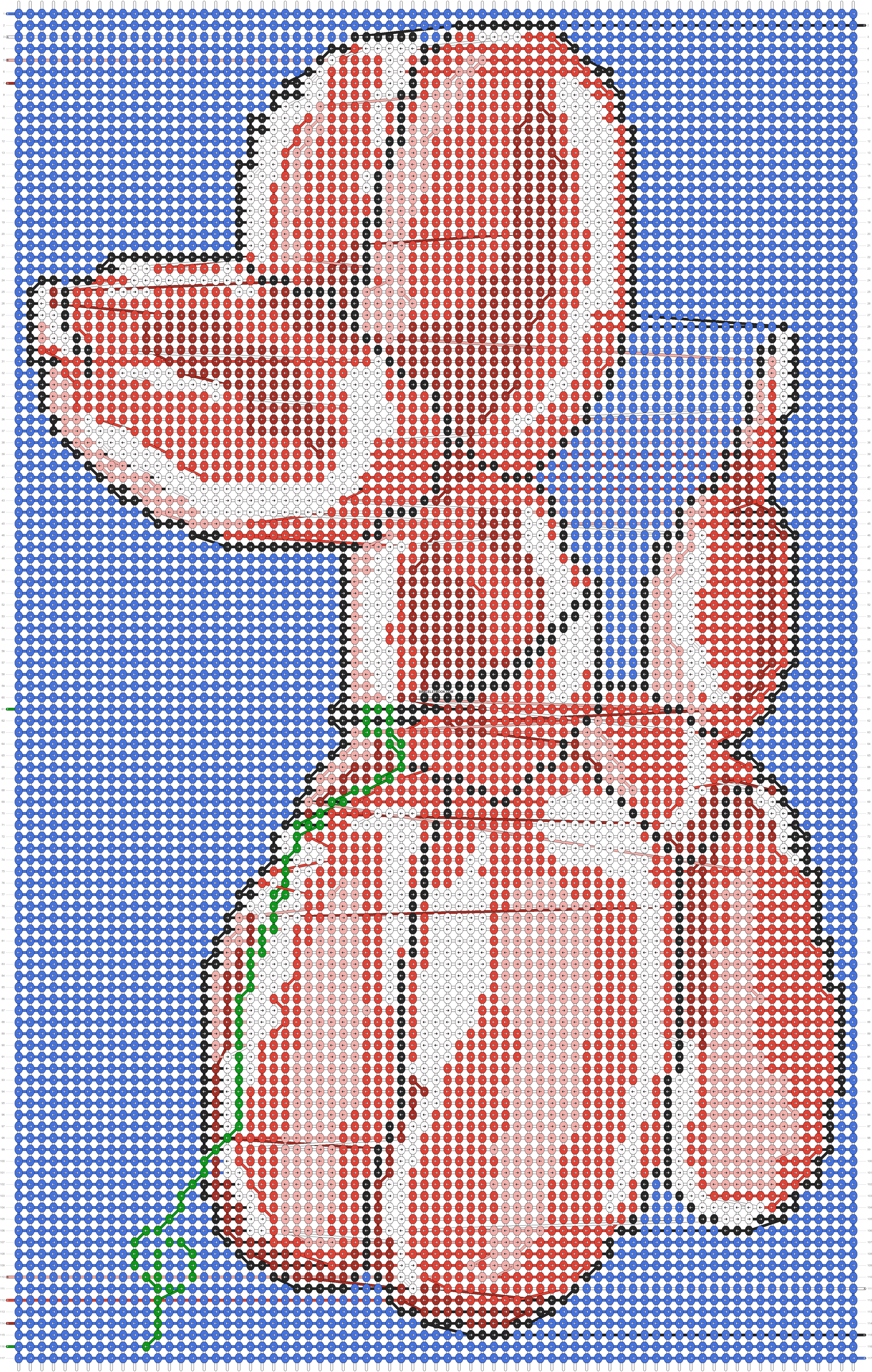 Alpha pattern #200078 pattern