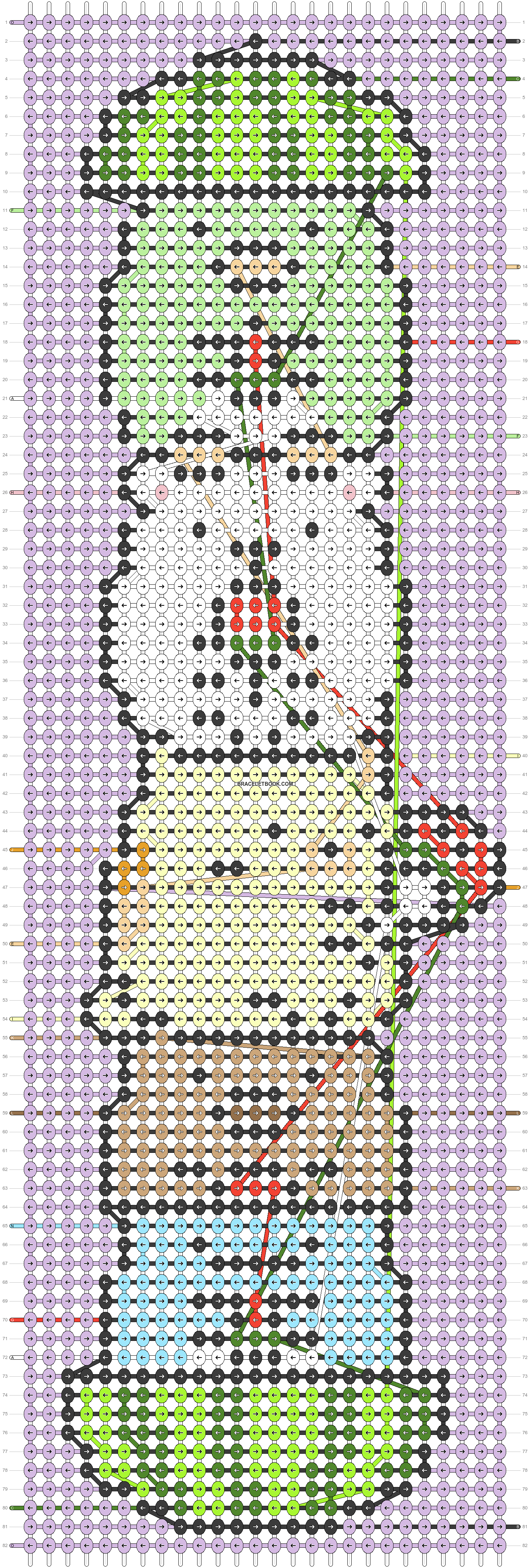 Alpha pattern #200085 pattern