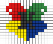 Alpha pattern #200095
