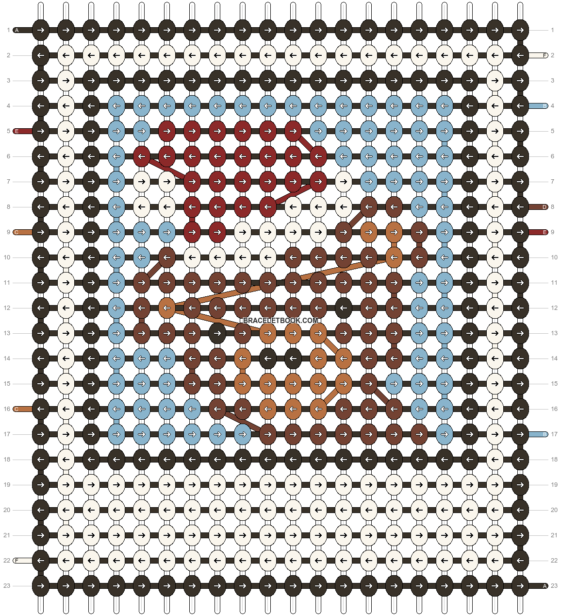 Alpha pattern #200110 pattern