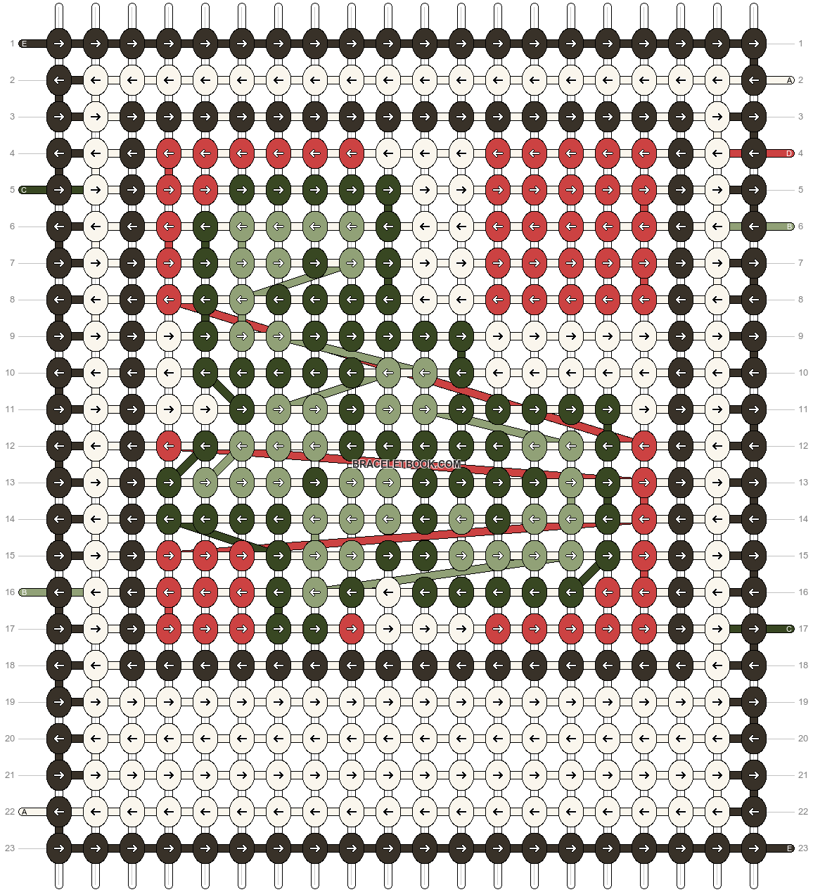 Alpha pattern #200111 pattern