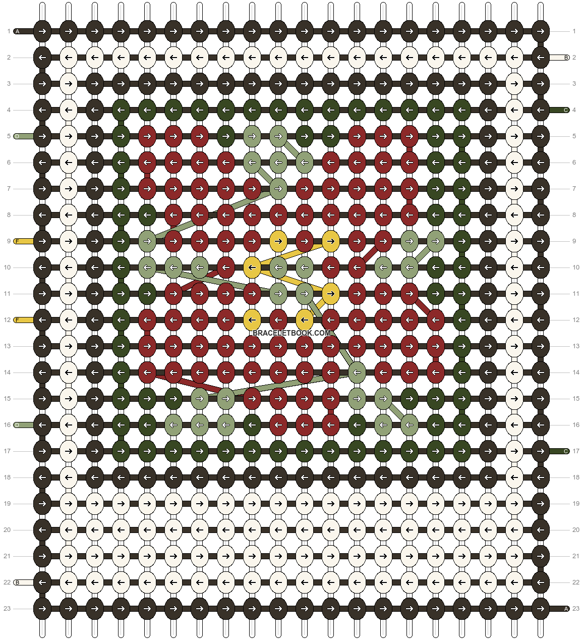 Alpha pattern #200112 pattern