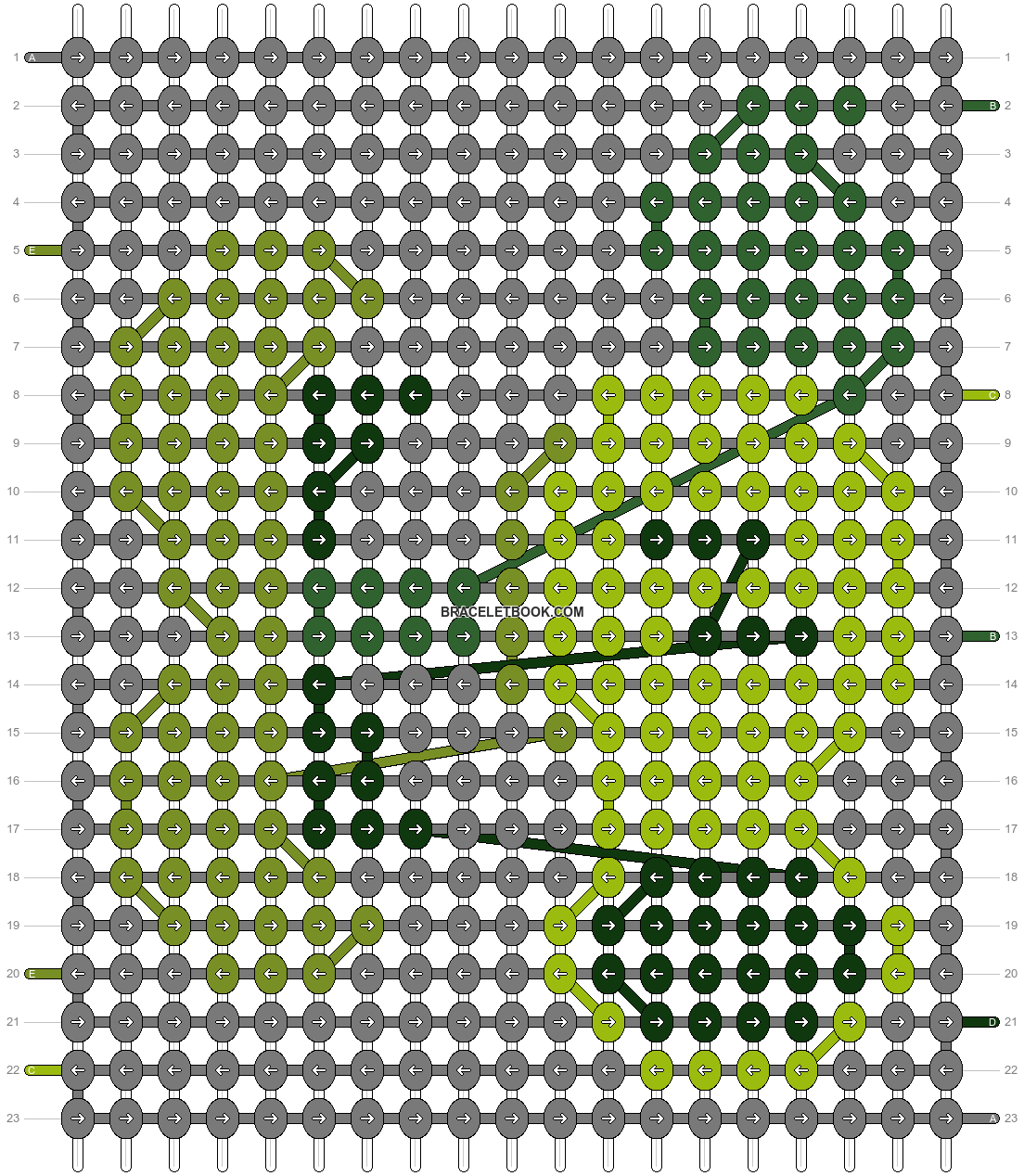 Alpha pattern #200118 pattern