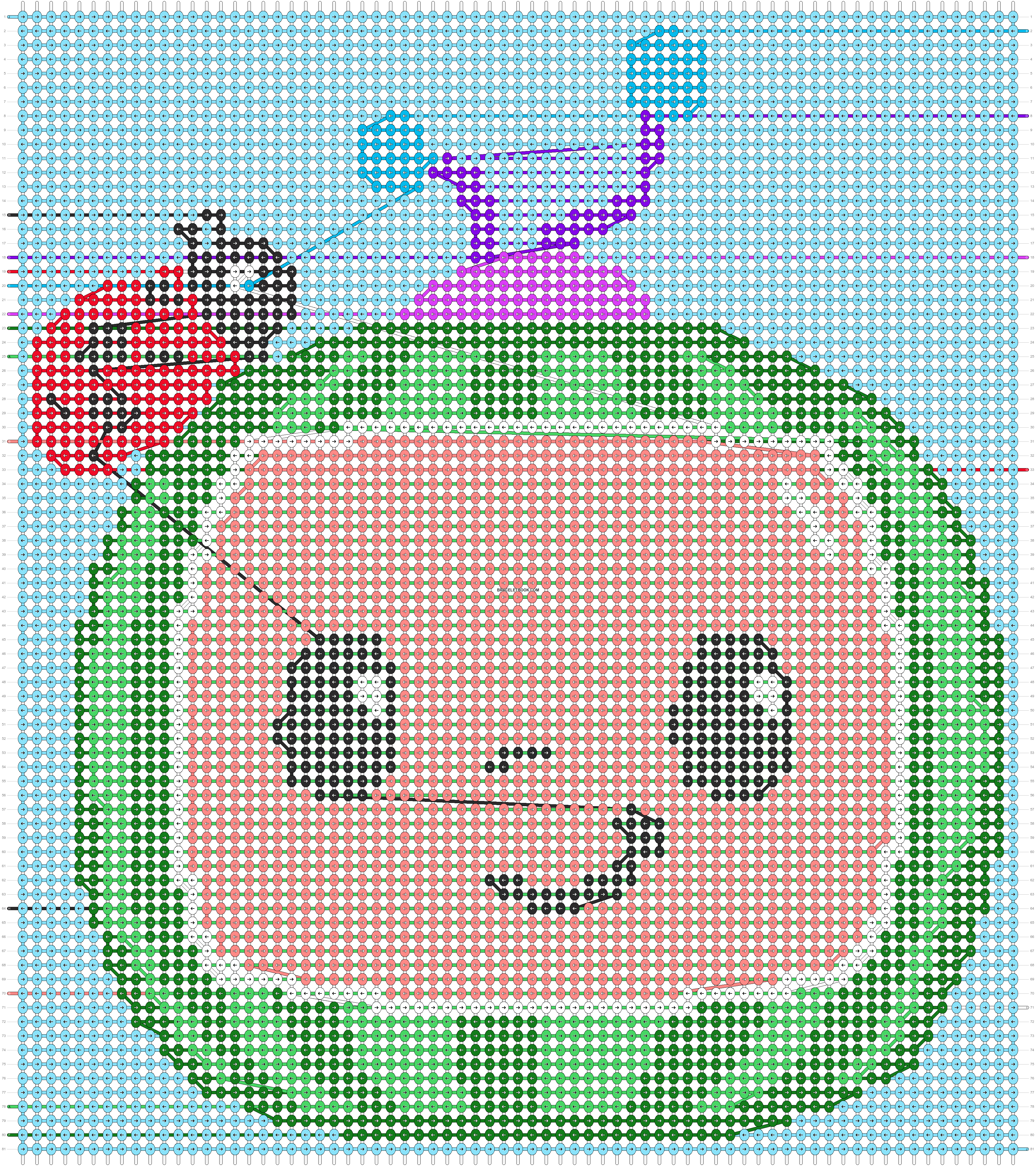 Alpha pattern #200126 pattern