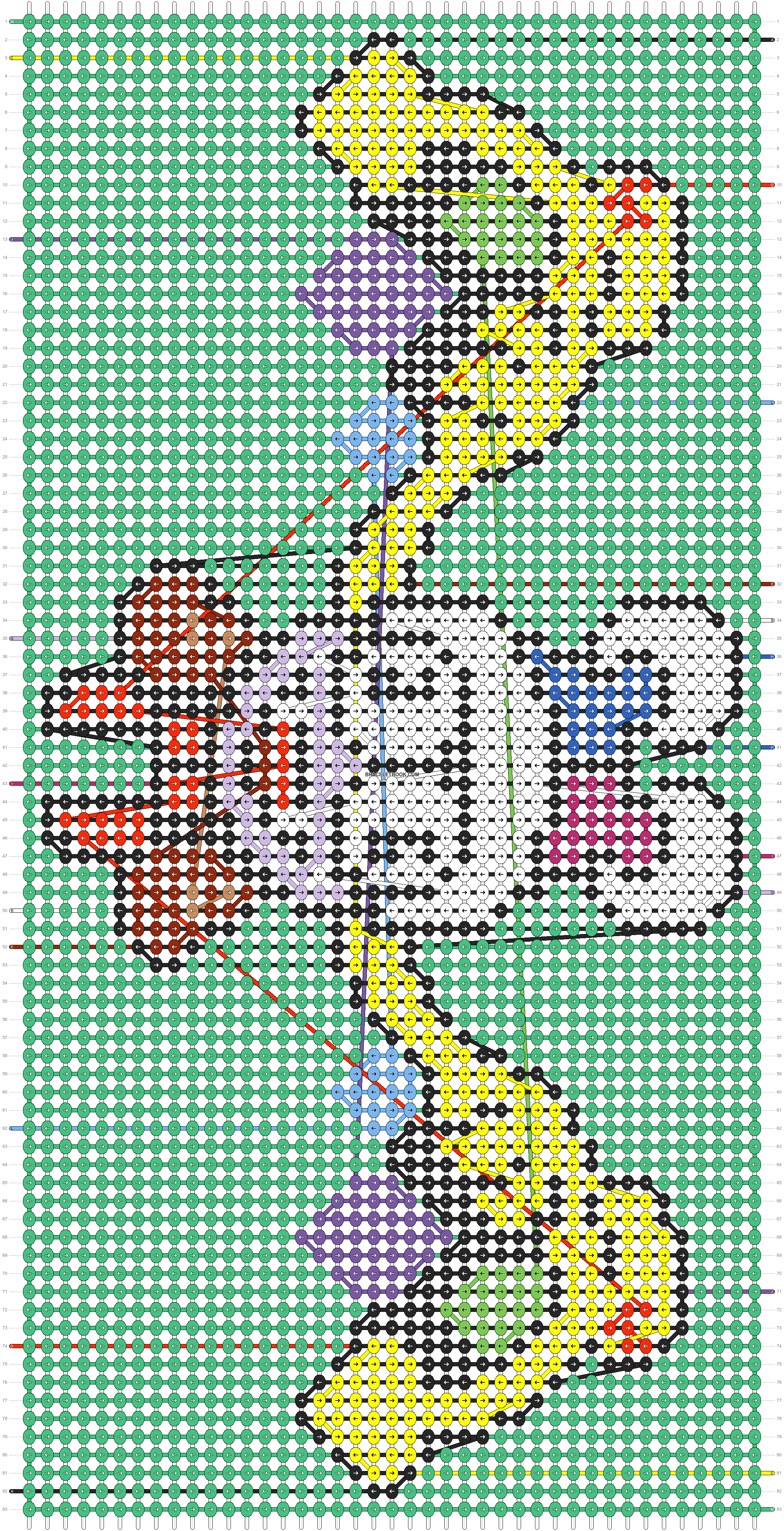 Alpha pattern #200127 pattern