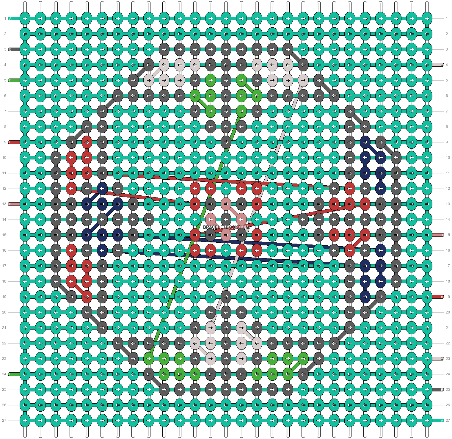 Alpha pattern #200134 pattern