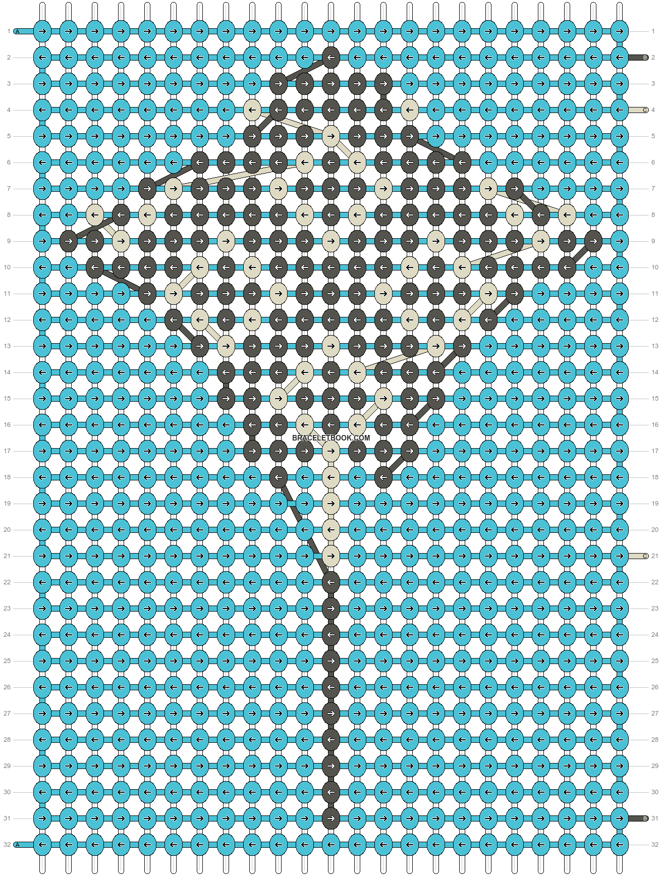 Alpha pattern #200135 pattern