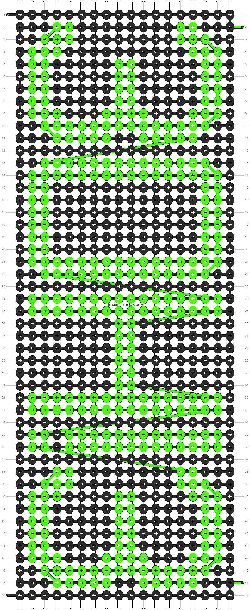 Alpha pattern #200137 pattern