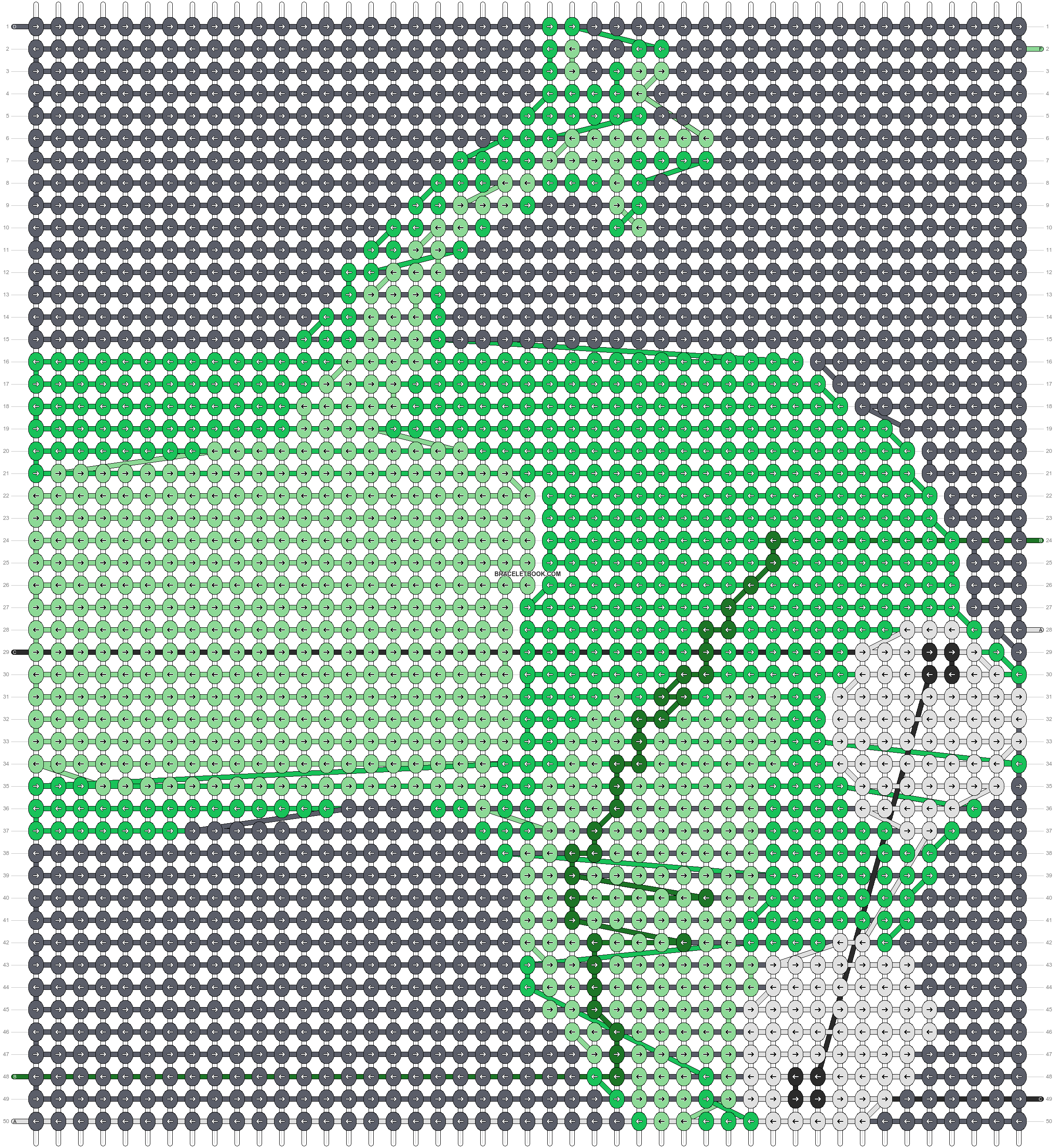 Alpha pattern #200142 pattern