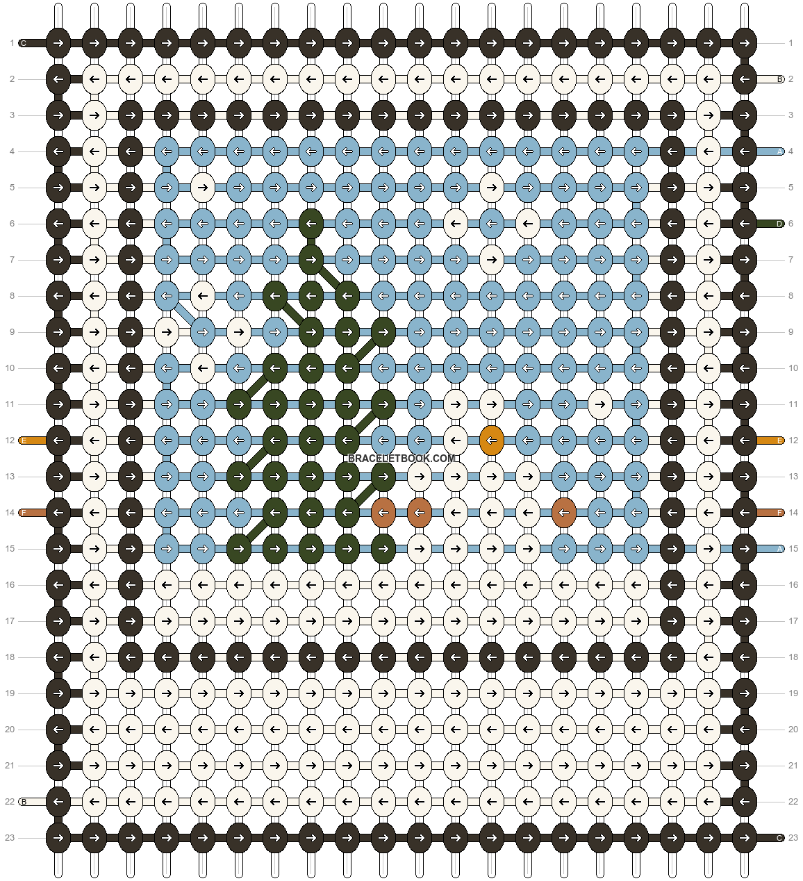 Alpha pattern #200147 pattern