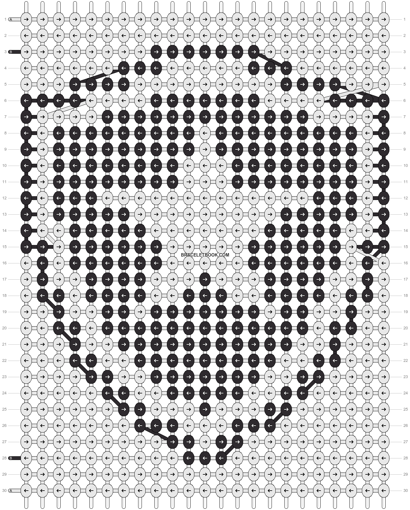 Alpha pattern #200164 pattern