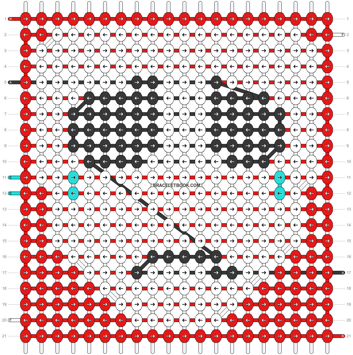 Alpha pattern #200170 pattern