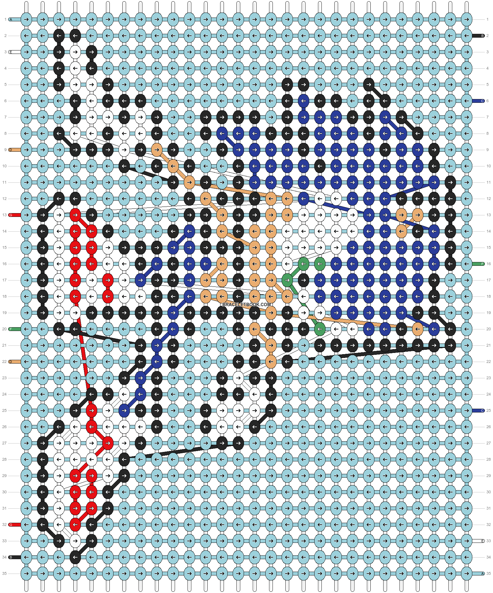 Alpha pattern #200229 pattern