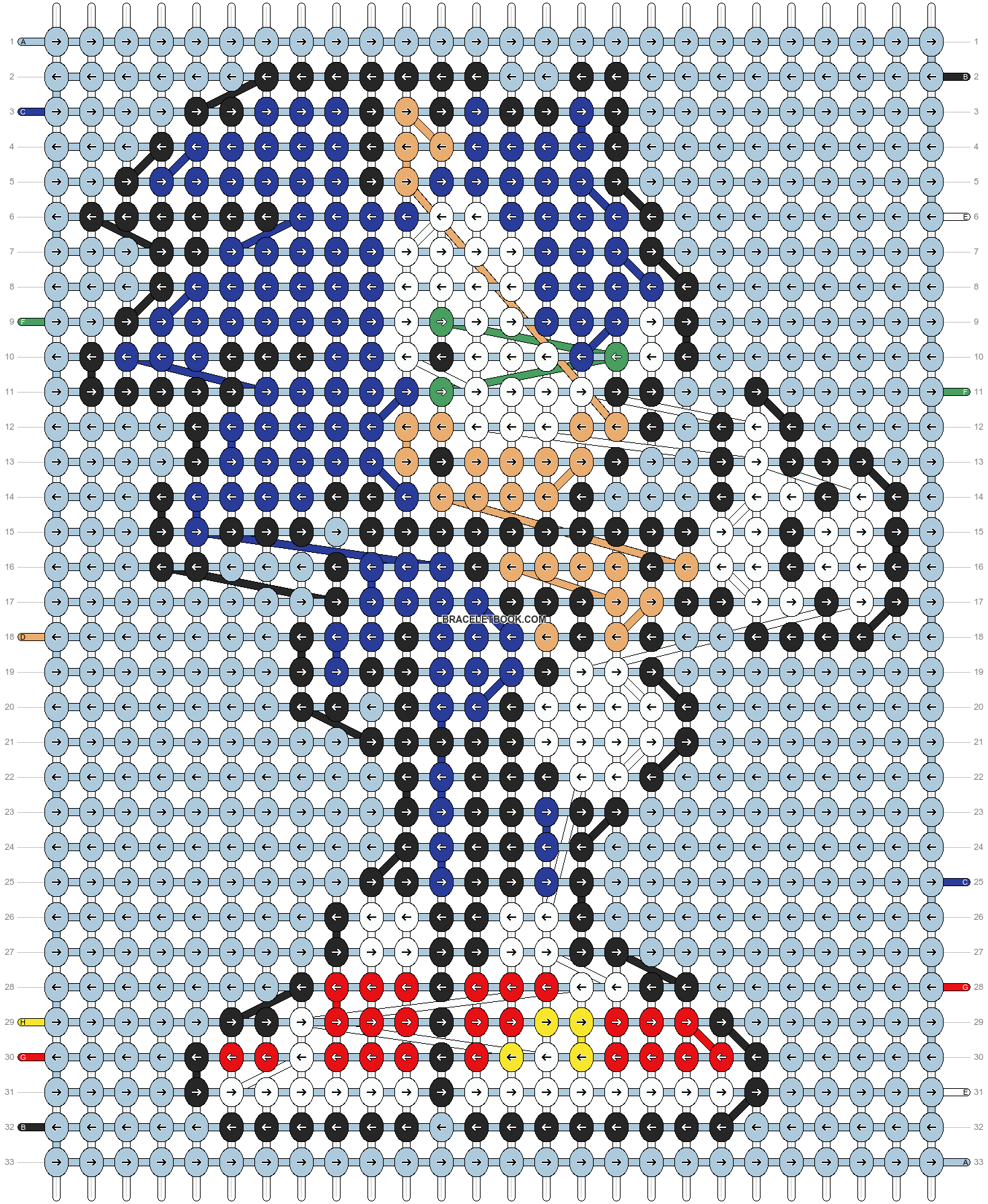 Alpha pattern #200230 pattern