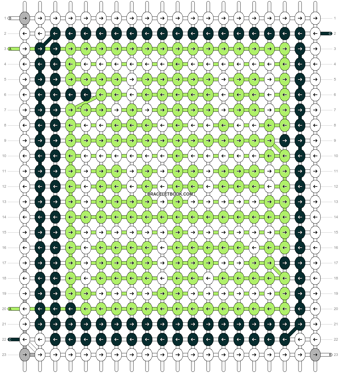 Alpha pattern #200242 pattern