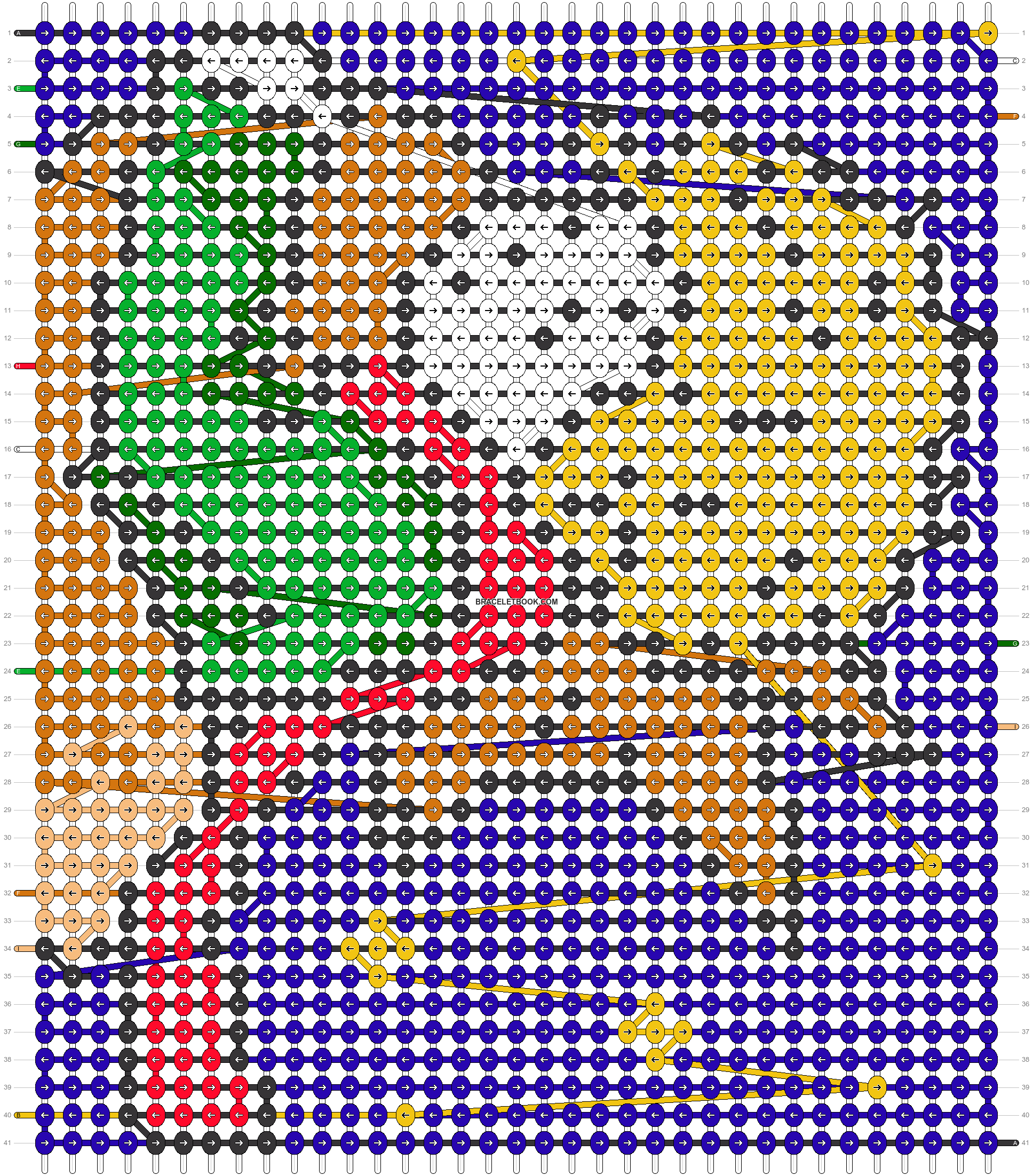 Alpha pattern #200244 pattern