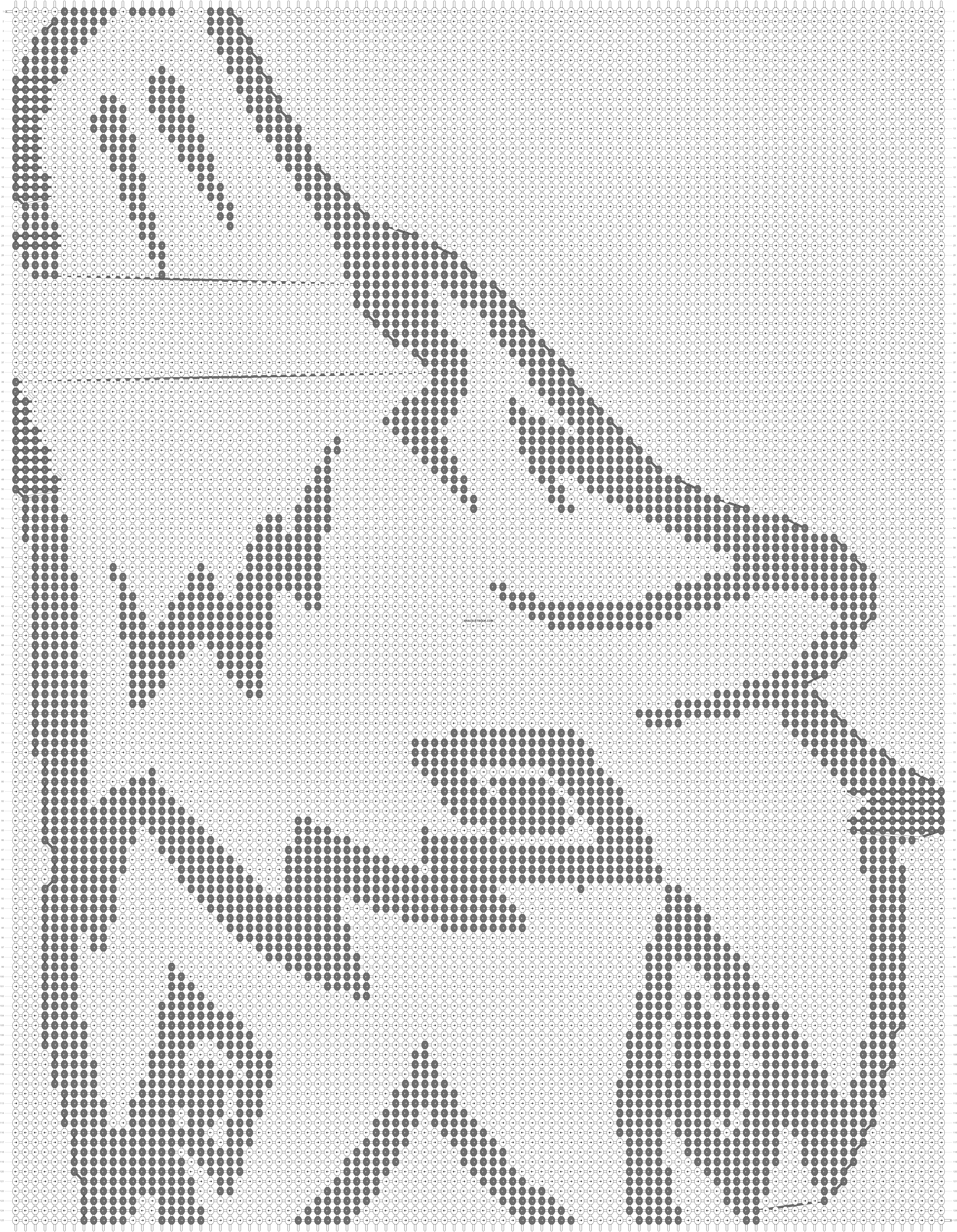 Alpha pattern #200288 pattern