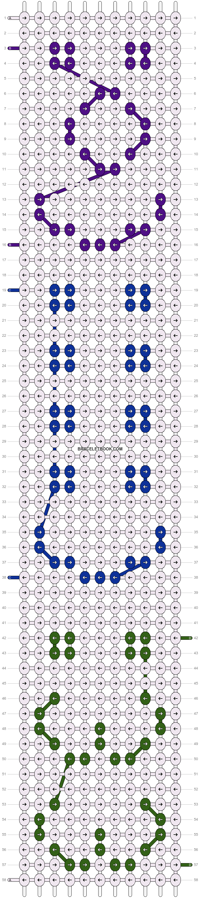 Alpha pattern #200302 pattern