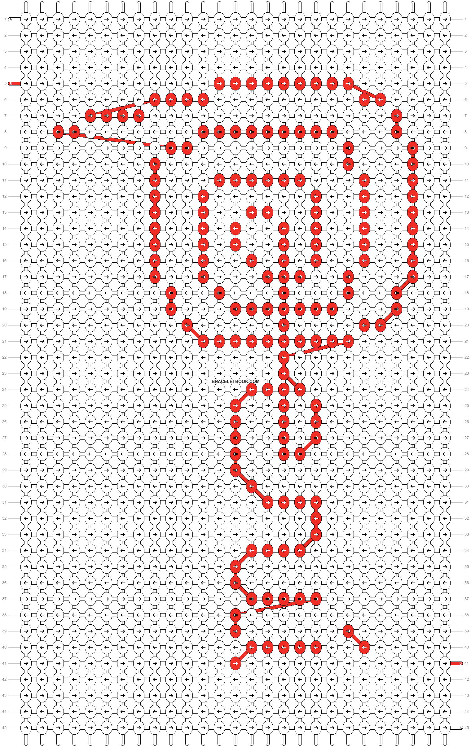 Alpha pattern #200303 pattern