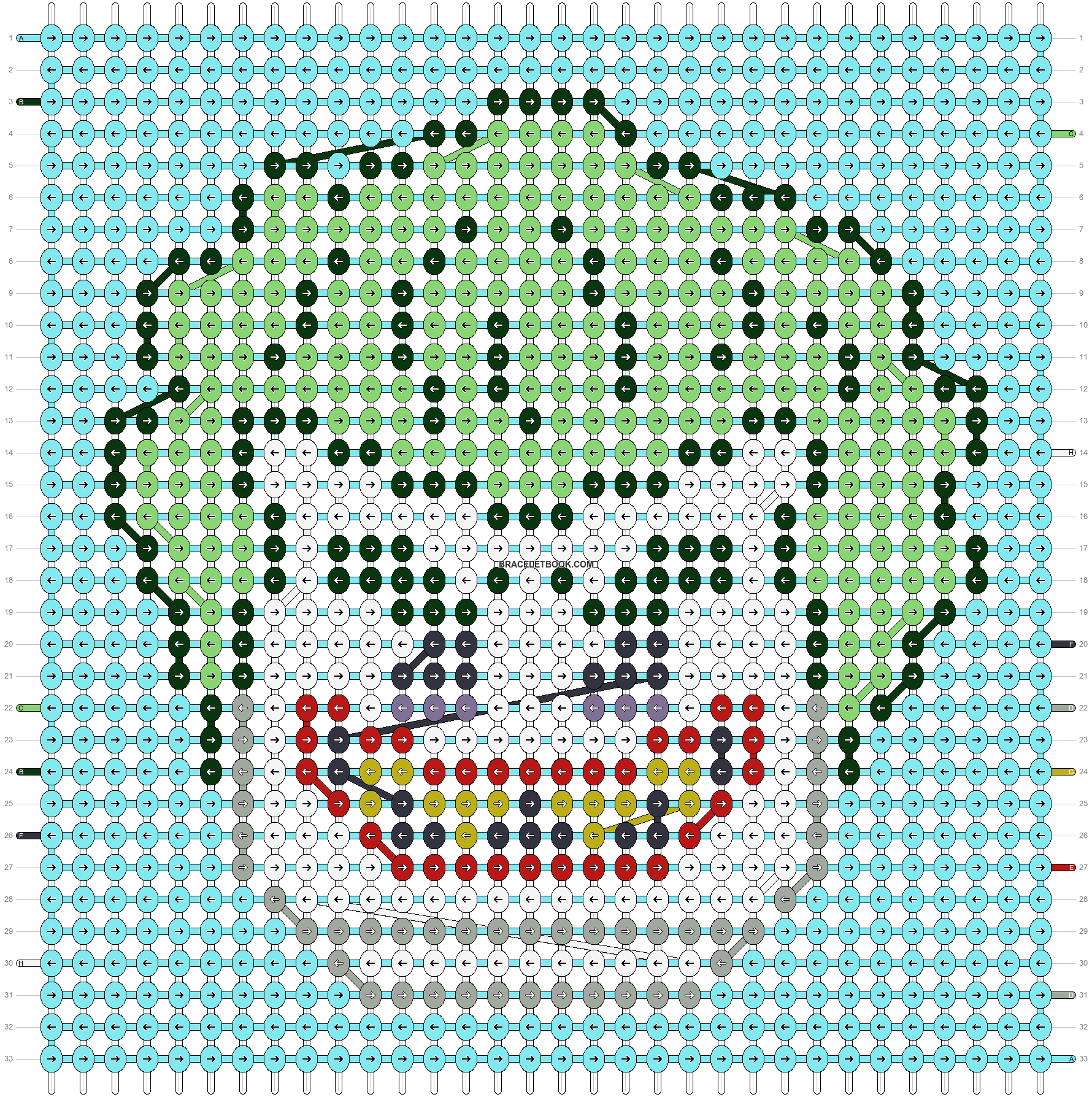 Alpha pattern #200309 pattern