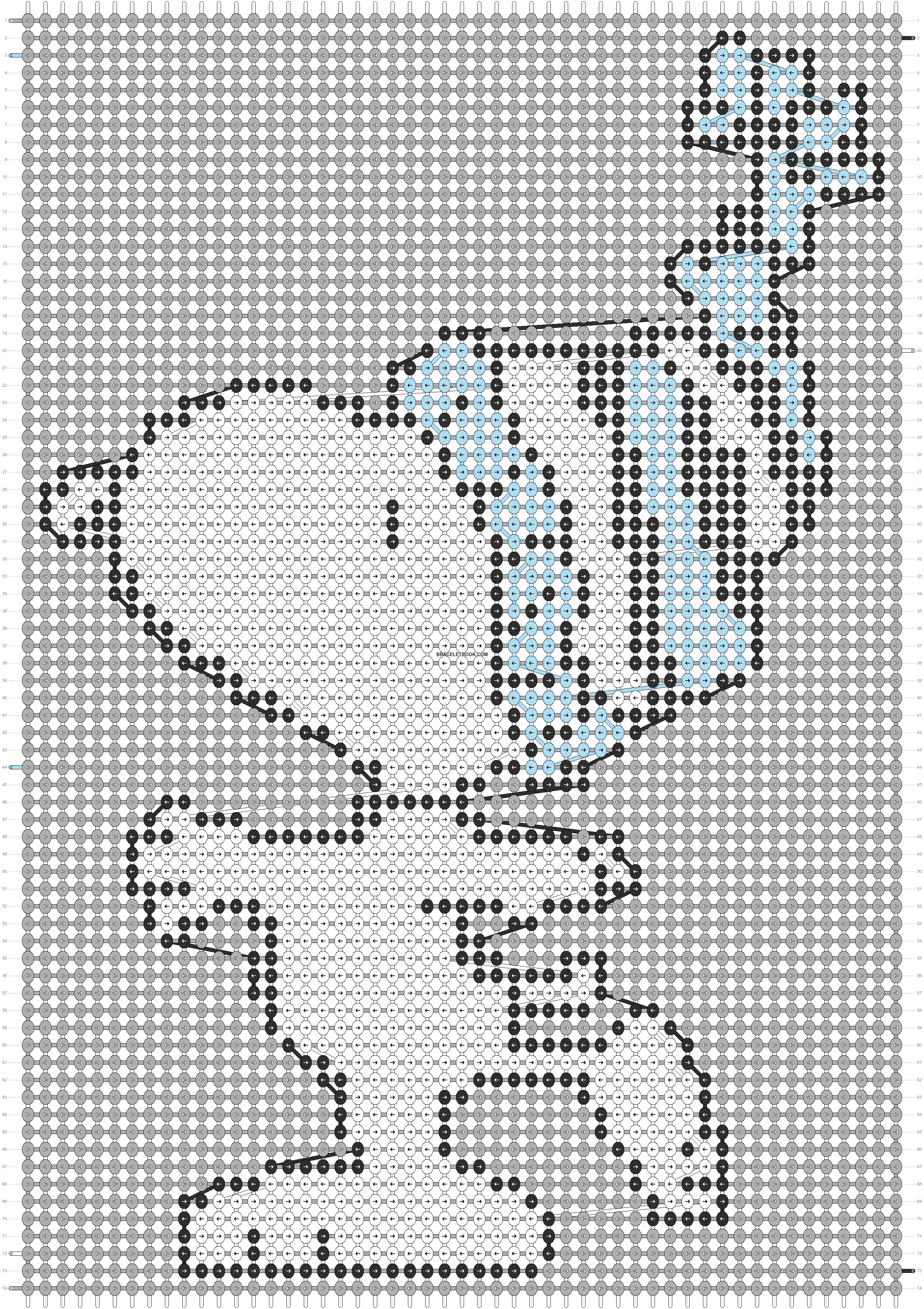 Alpha pattern #200312 pattern