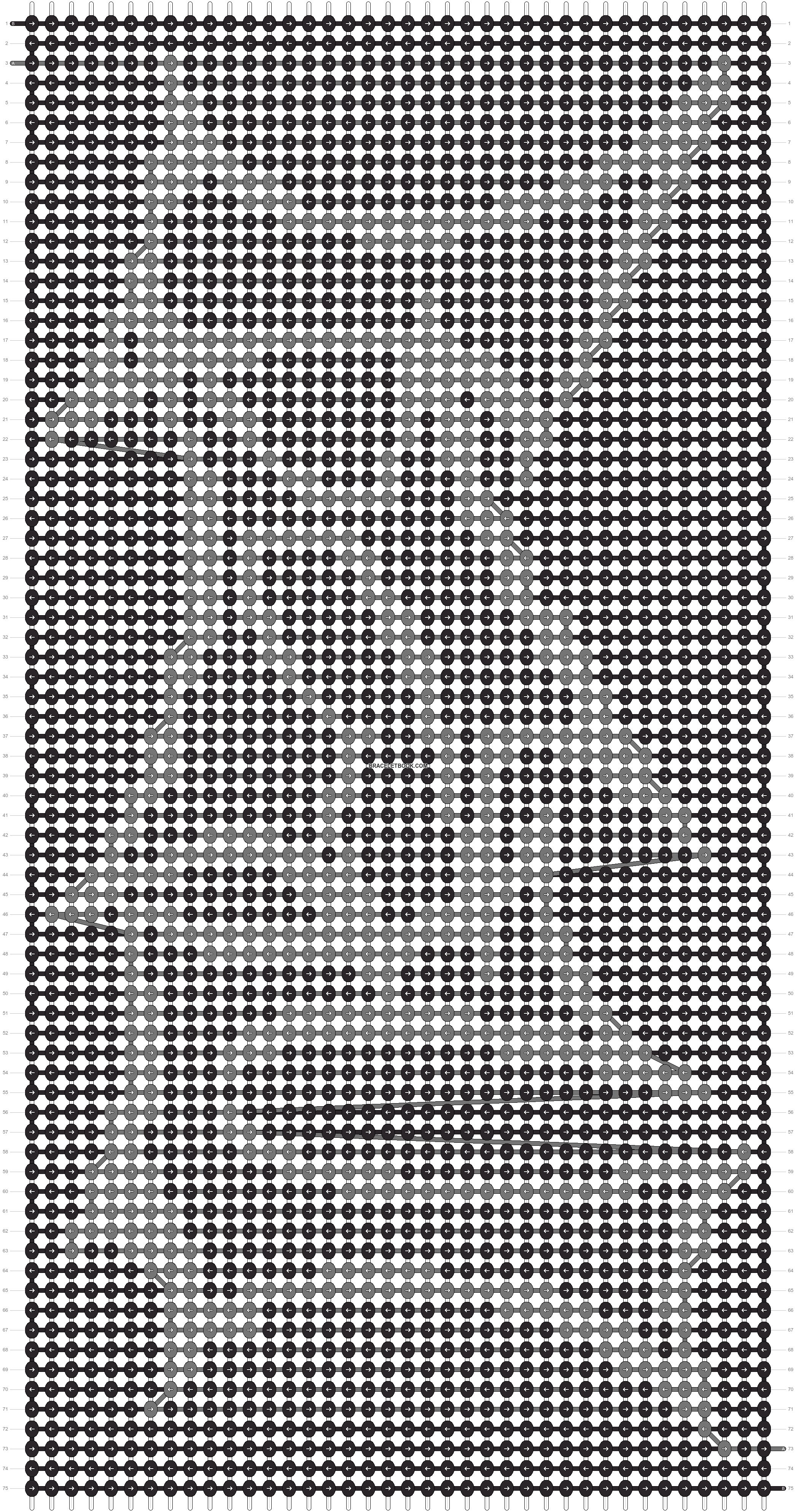 Alpha pattern #200317 pattern