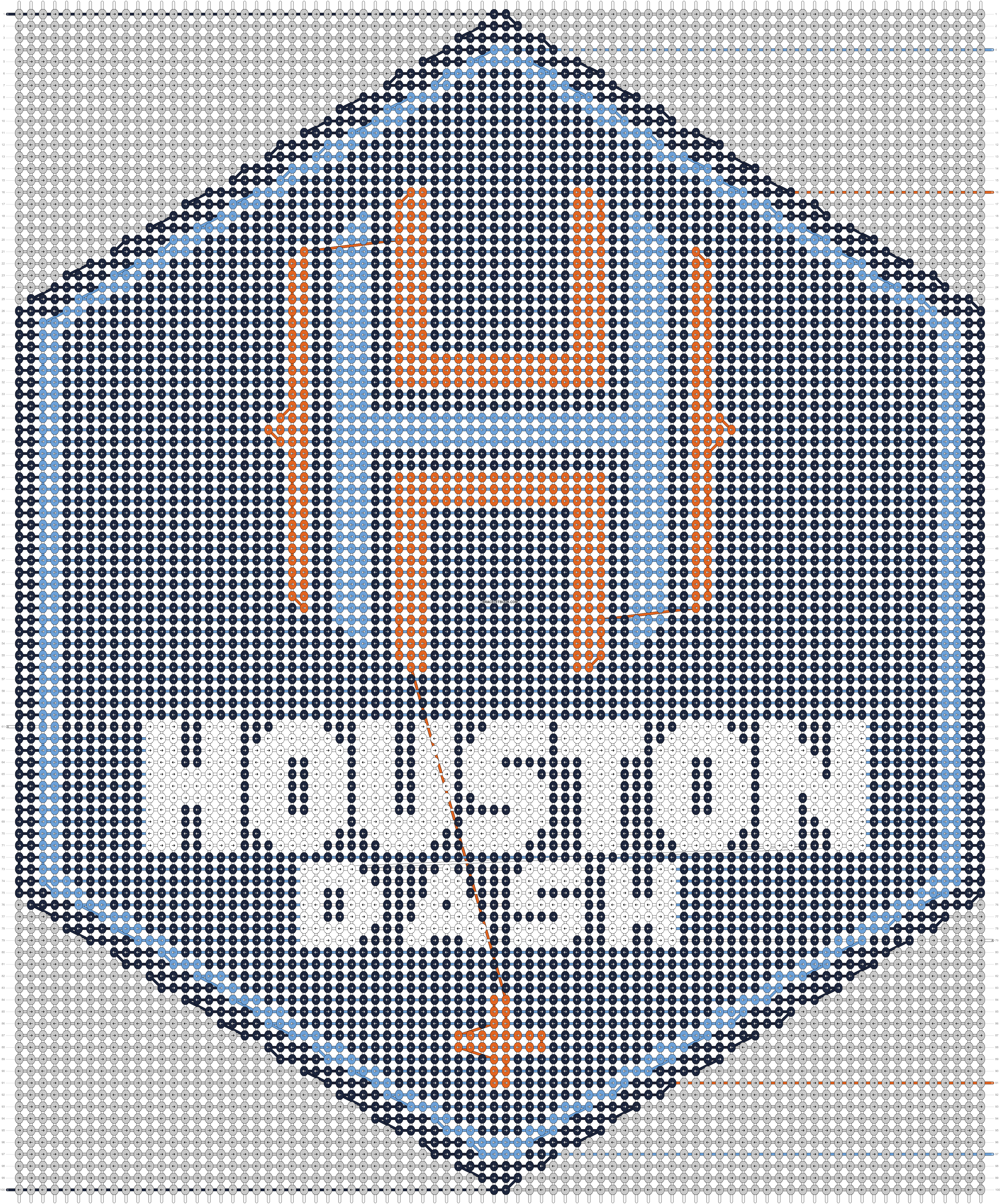 Alpha pattern #200362 pattern