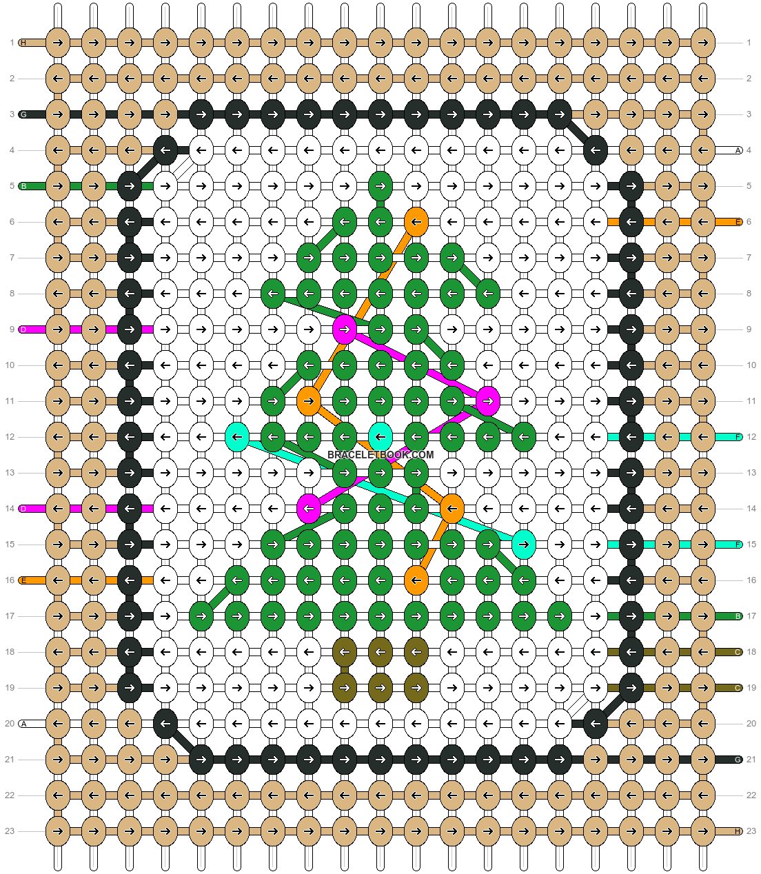 Alpha pattern #200400 pattern