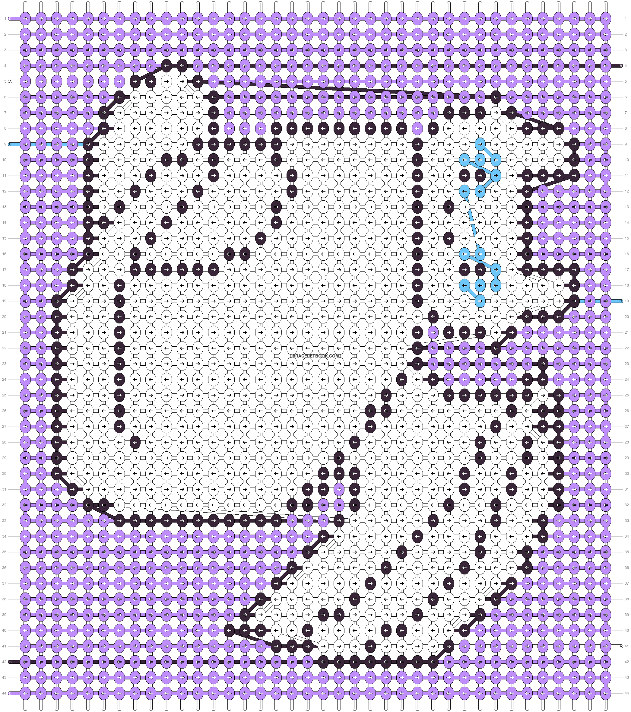 Alpha pattern #200443 pattern