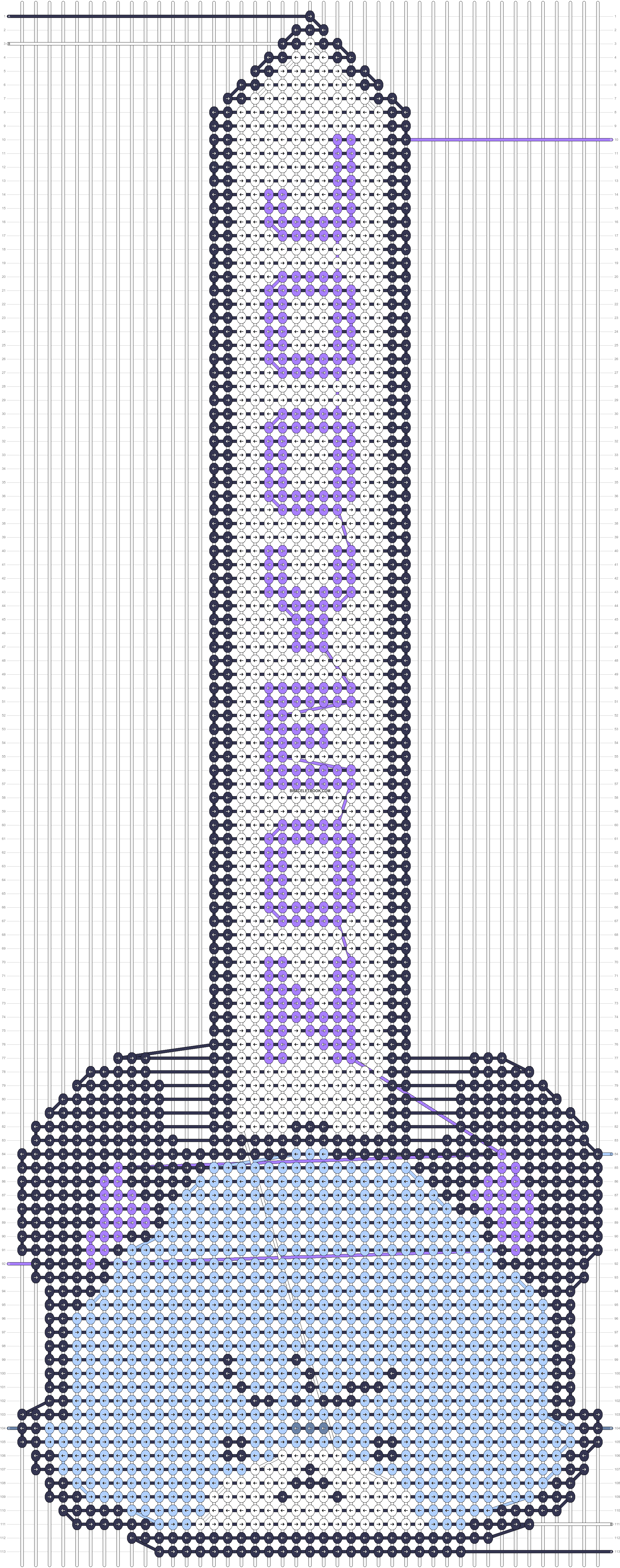 Alpha pattern #200455 pattern