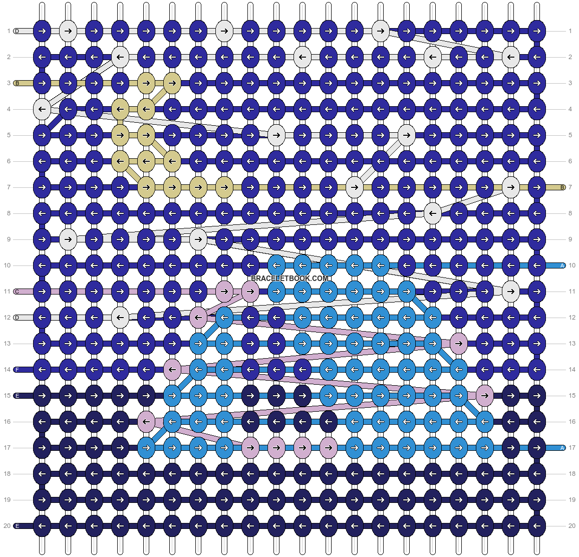 Alpha pattern #200543 pattern