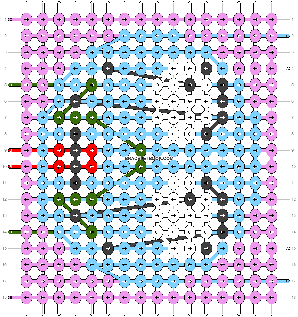 Alpha pattern #200551 pattern