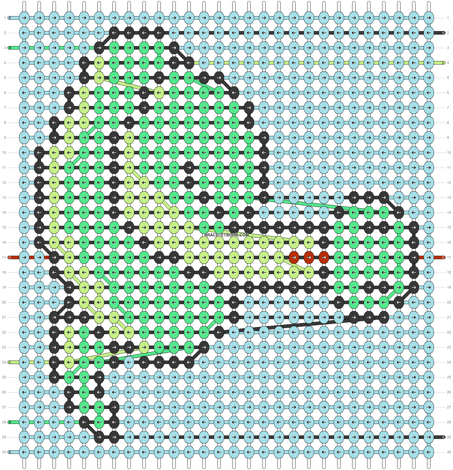 Alpha pattern #200604 pattern