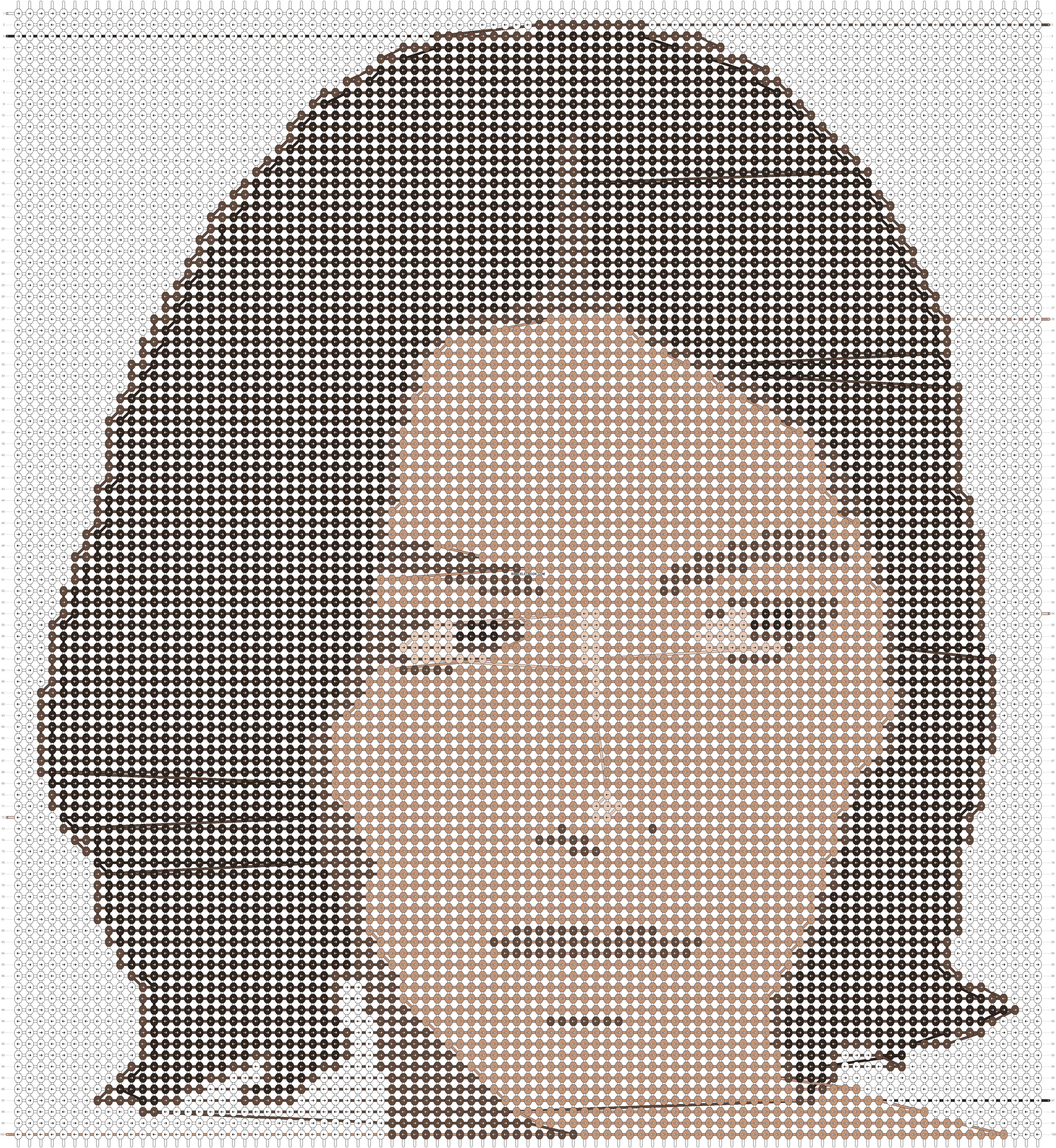 Alpha pattern #200609 pattern