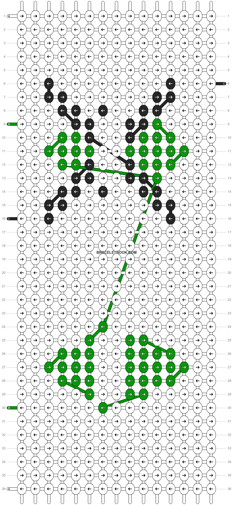 Alpha pattern #200614 pattern