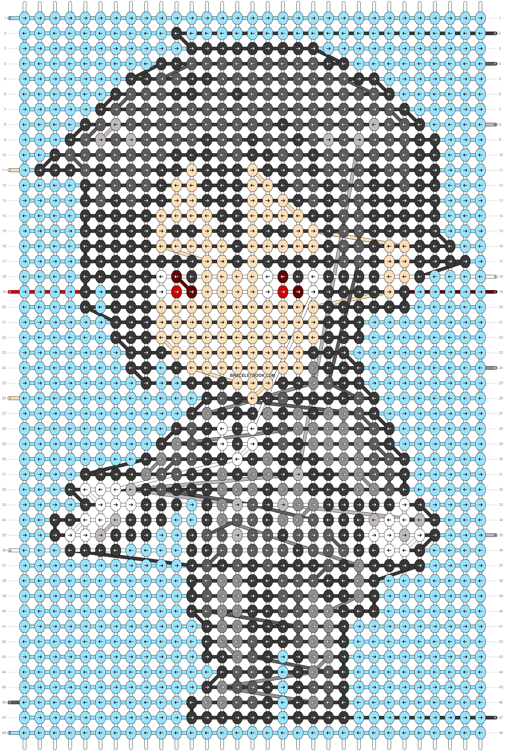 Alpha pattern #200631 pattern