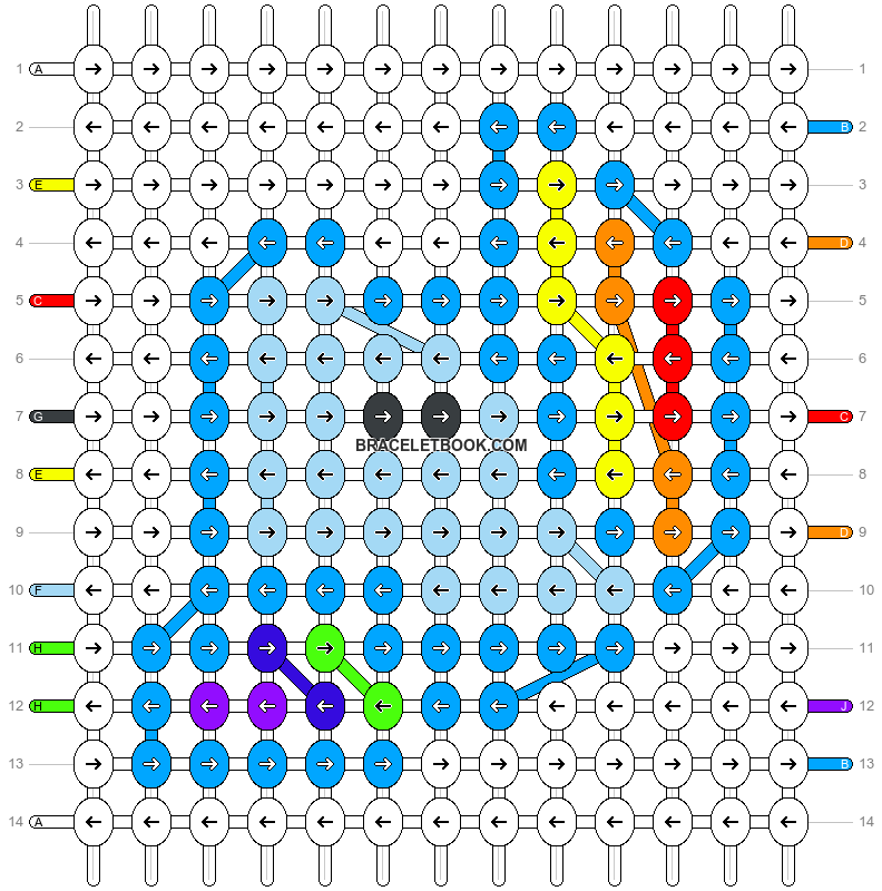 Alpha pattern #200664 pattern