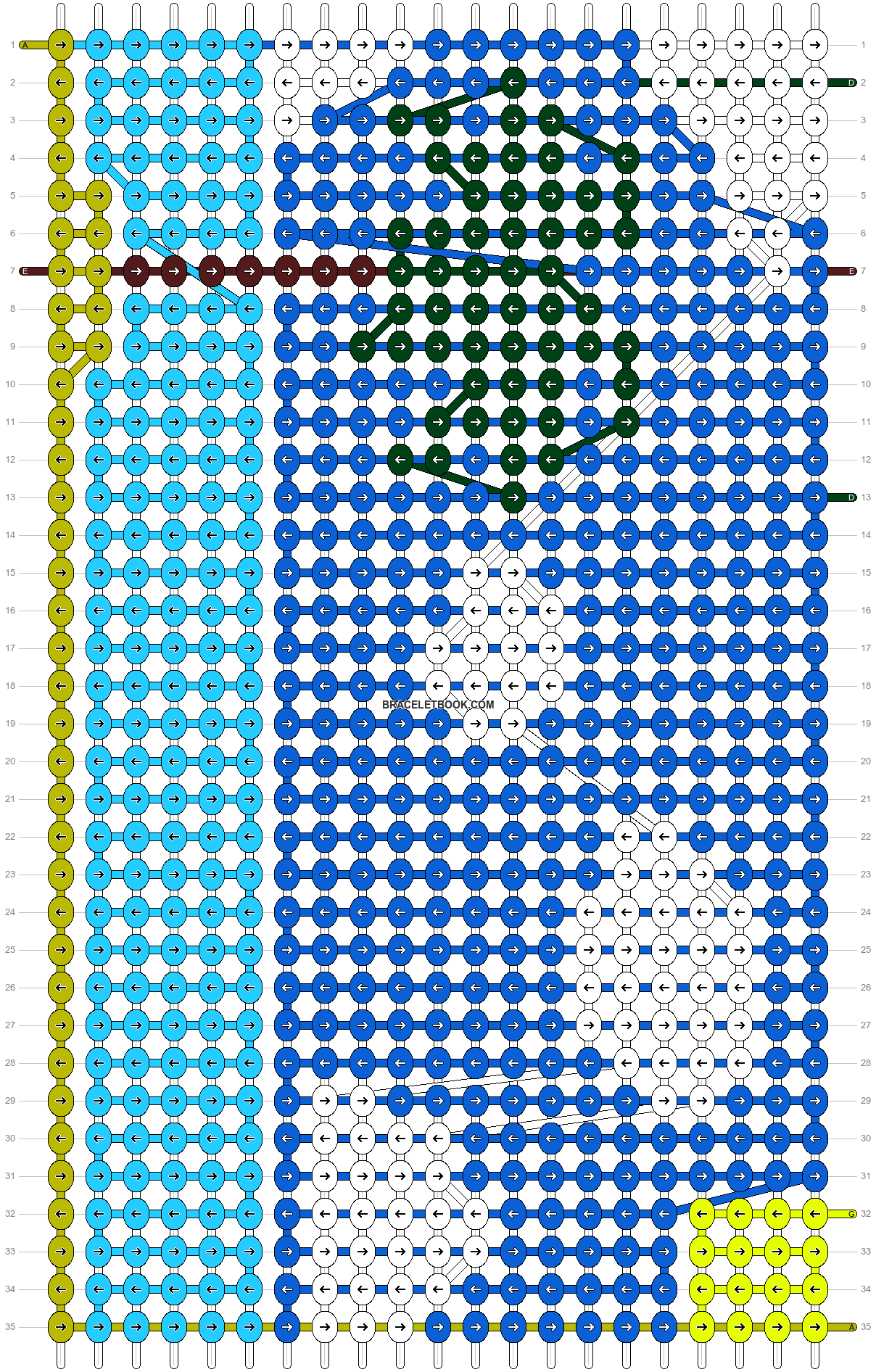 Alpha pattern #200708 pattern