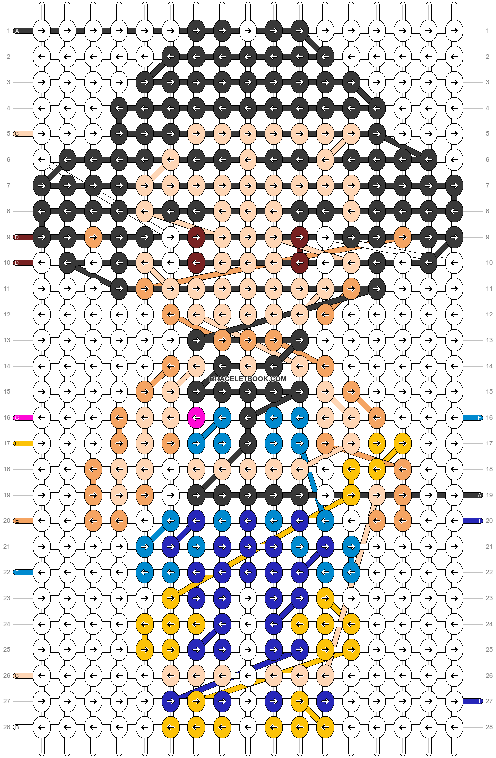 Alpha pattern #200713 pattern