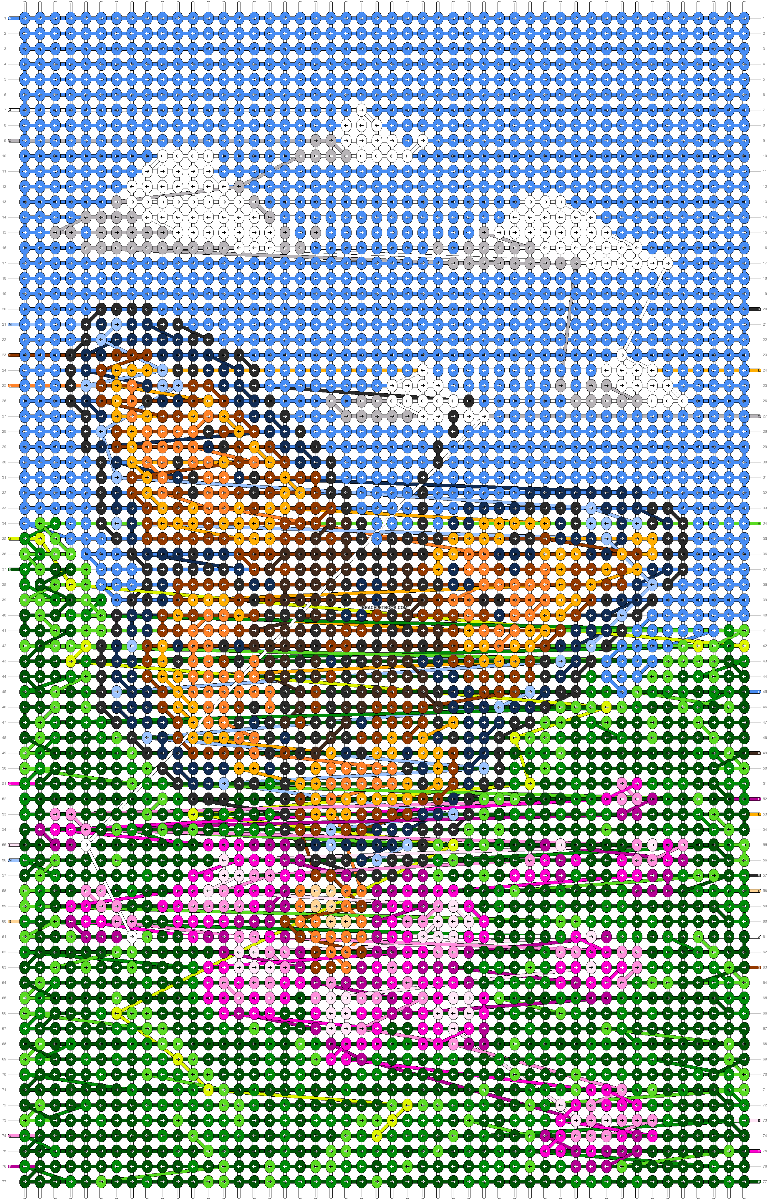 Alpha pattern #200715 pattern