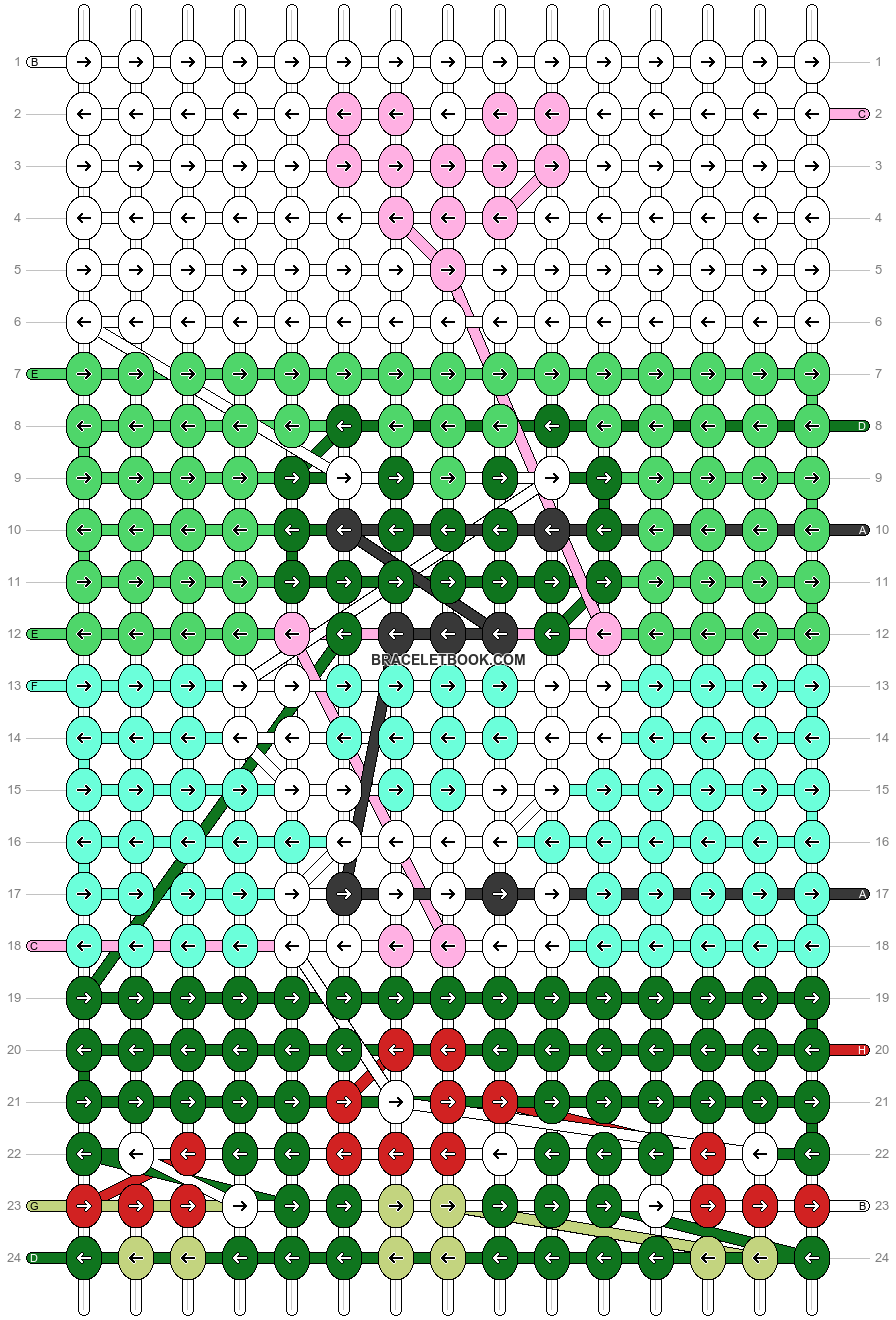 Alpha pattern #200716 pattern