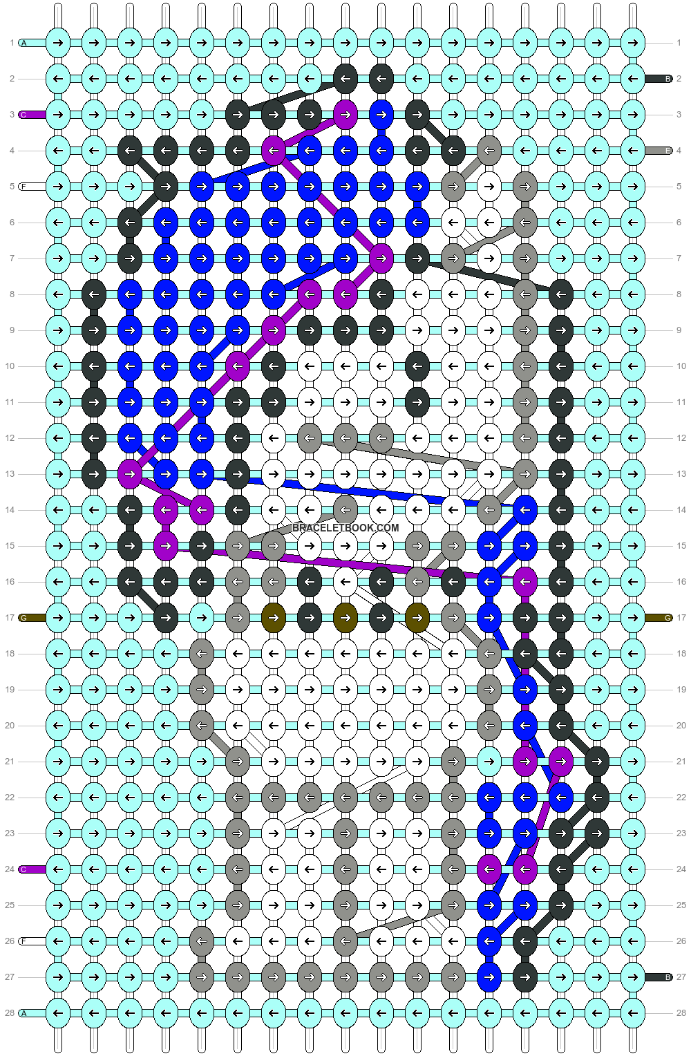 Alpha pattern #200728 pattern