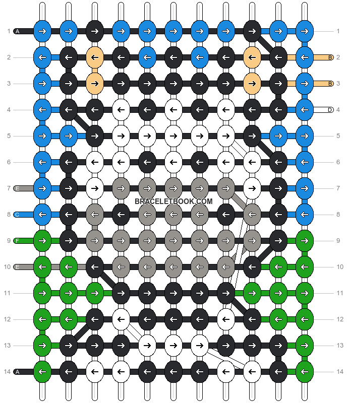 Alpha pattern #200731 pattern
