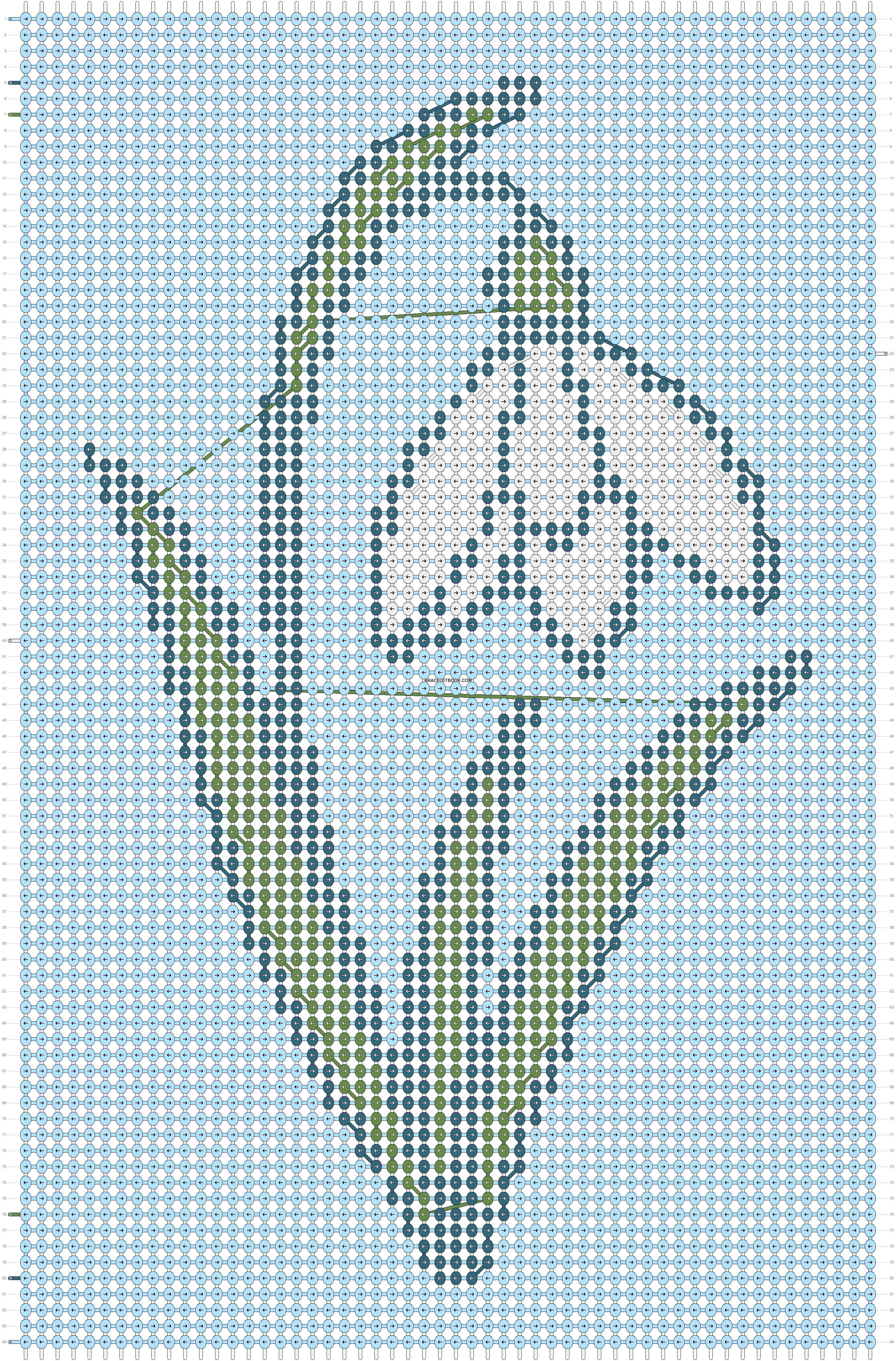 Alpha pattern #200734 pattern