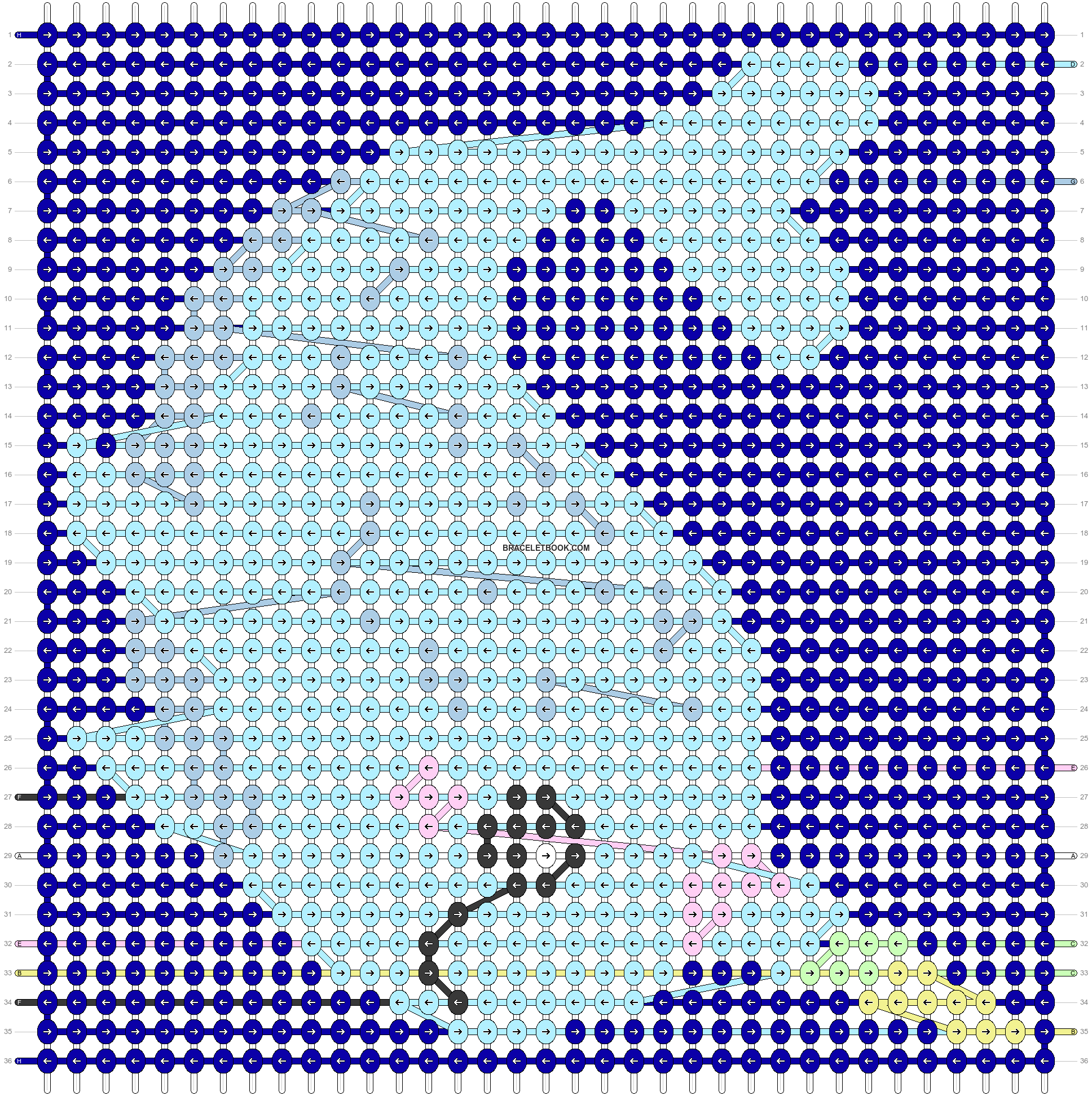 Alpha pattern #200741 pattern